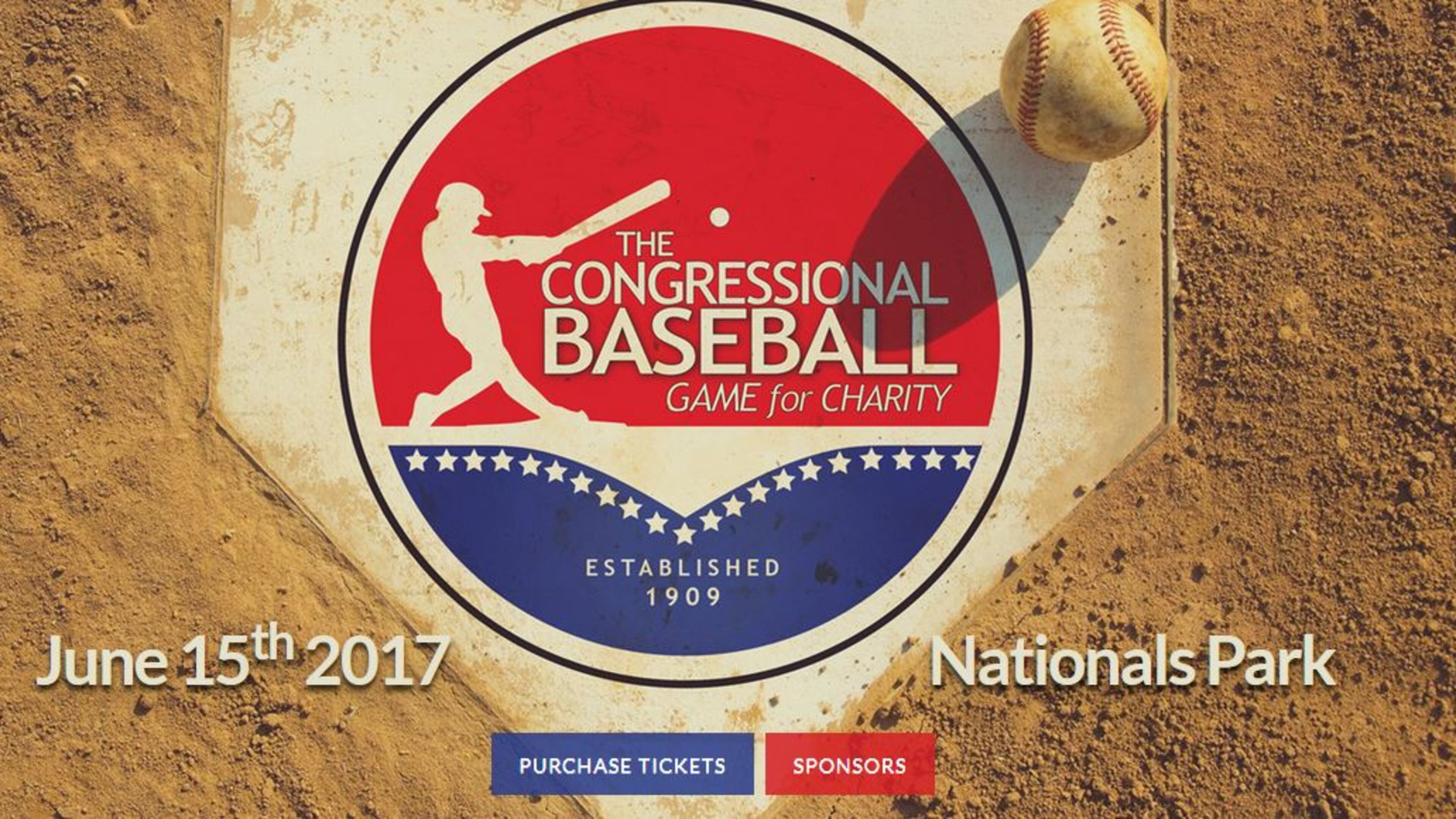 From the web site of the Congressional Baseball Game for Charity