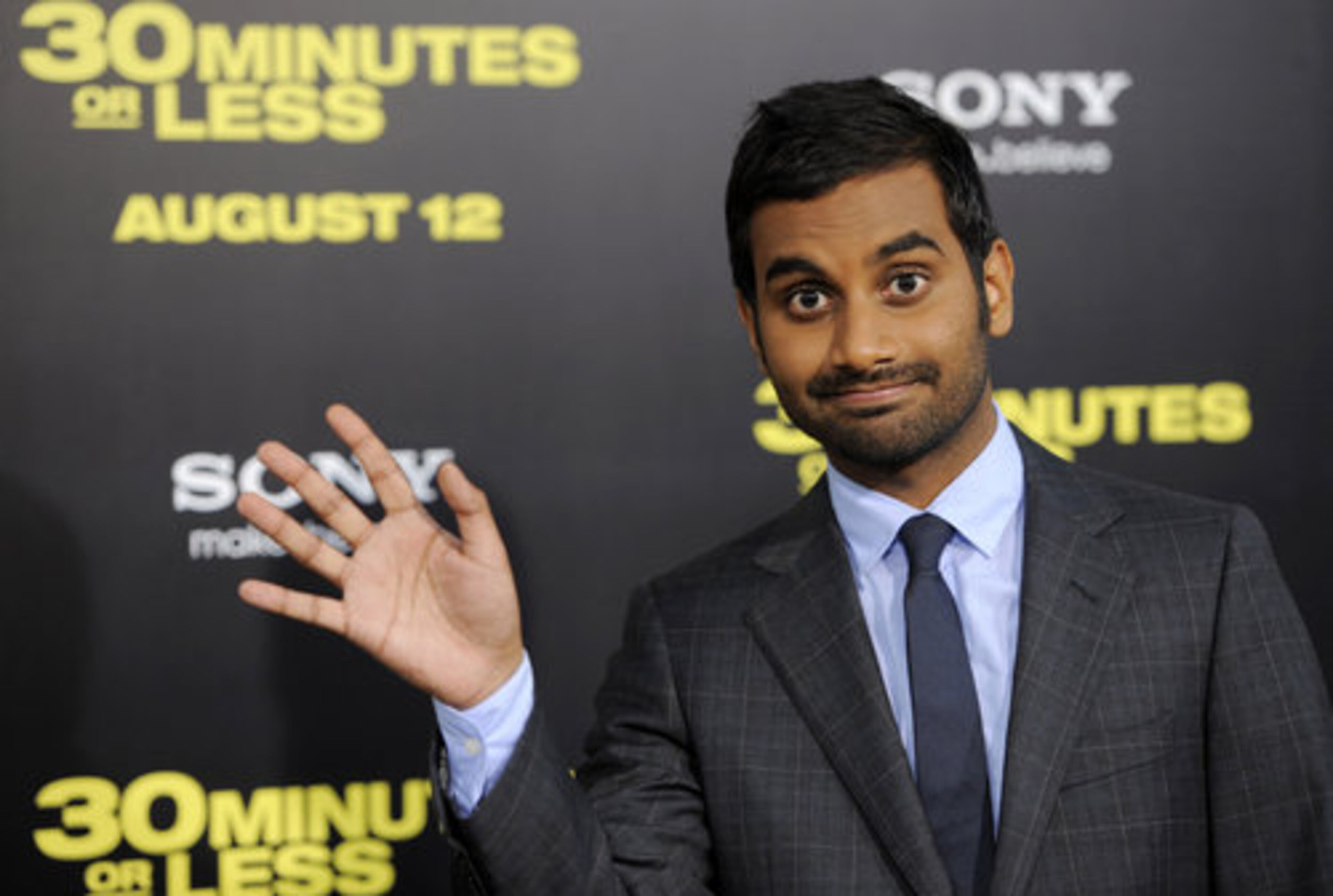 Comedian and "Parks and Rec" actor Aziz Ansari