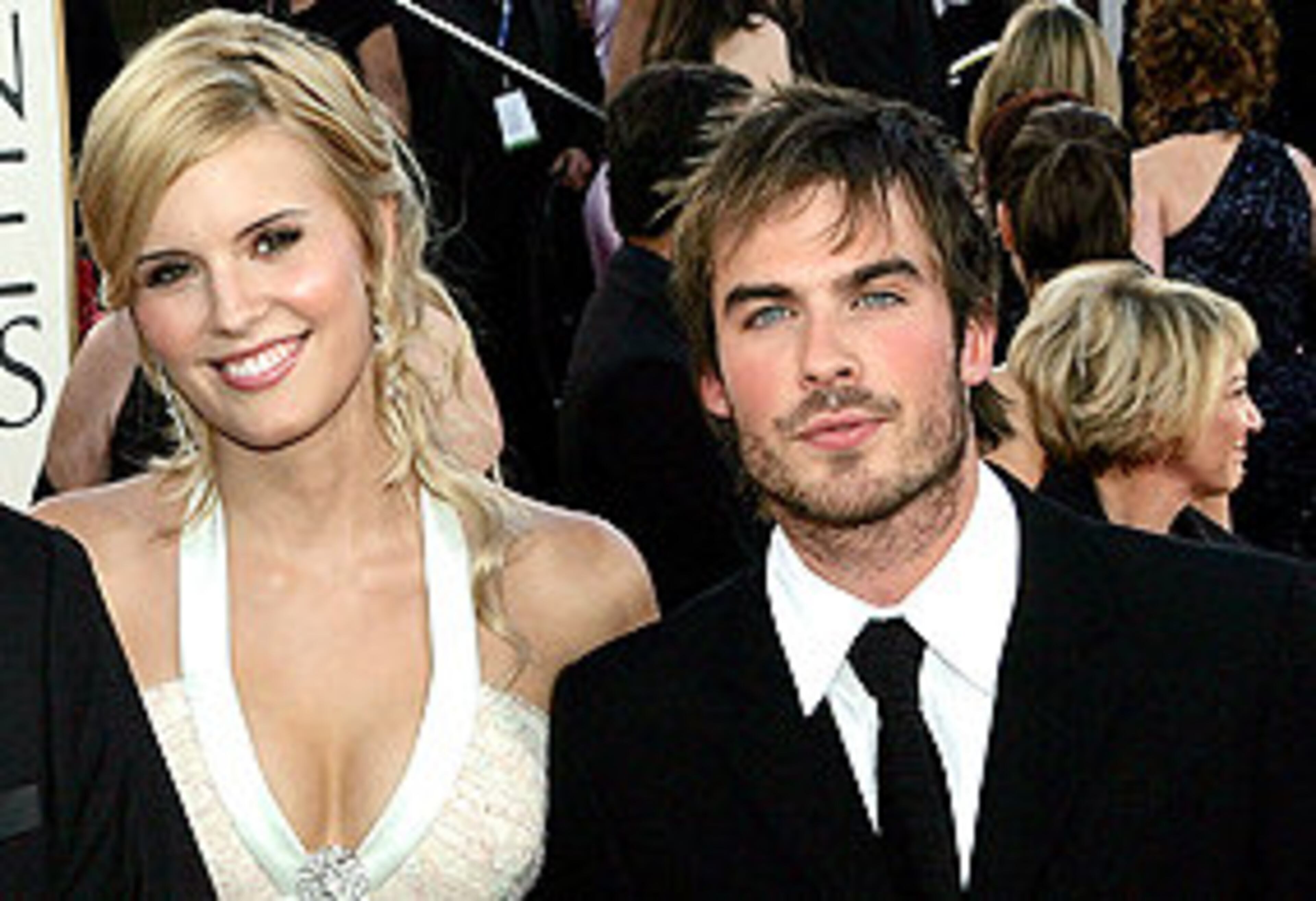 Actors Maggie Grace and Ian Somerhalder, who played step-siblings on the show "Lost" until they were killed off, are reported to be quietly dating.