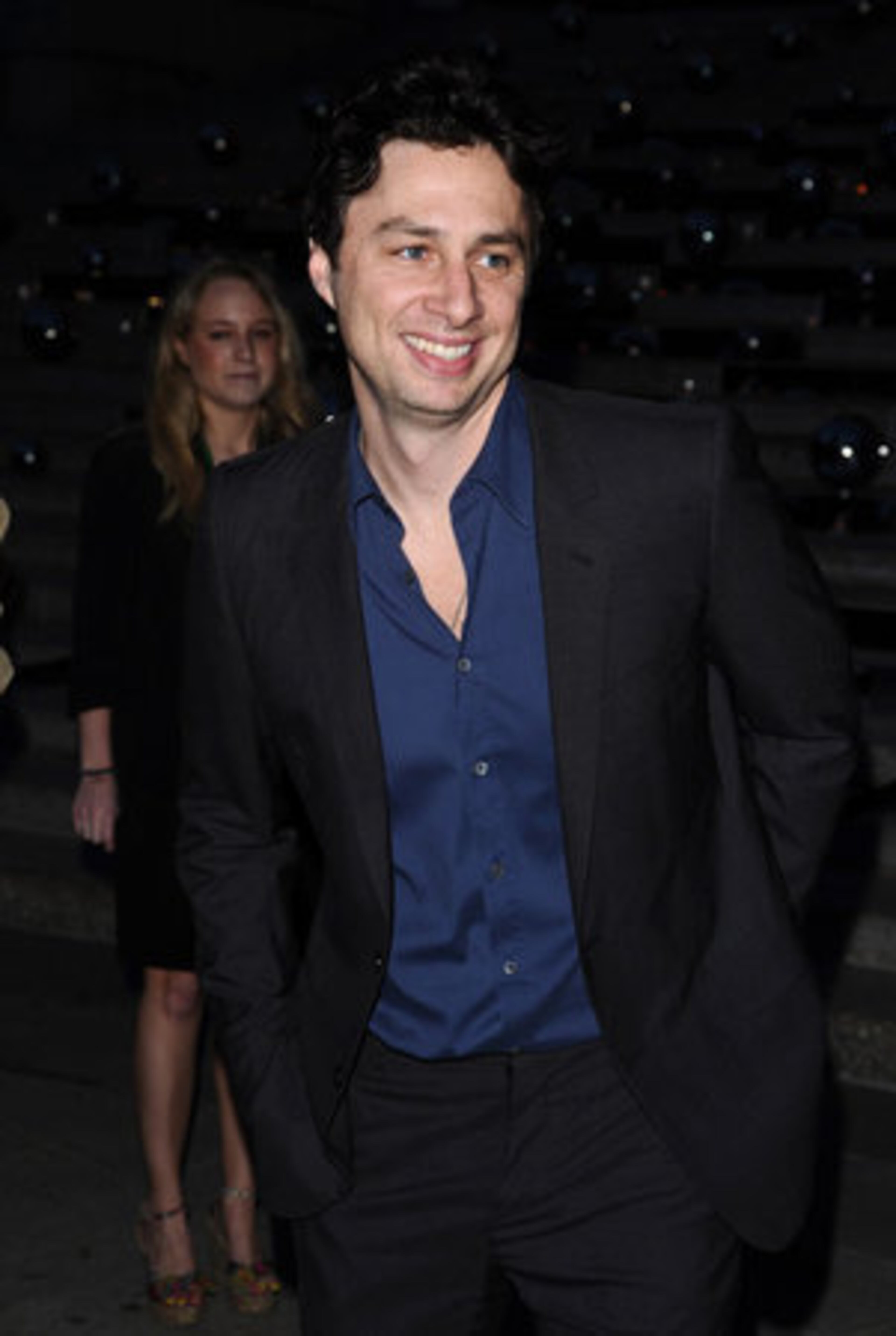 Zach Braff attends the event. His next film, "The Devil and the Deep Blue Sea" will be released next year.