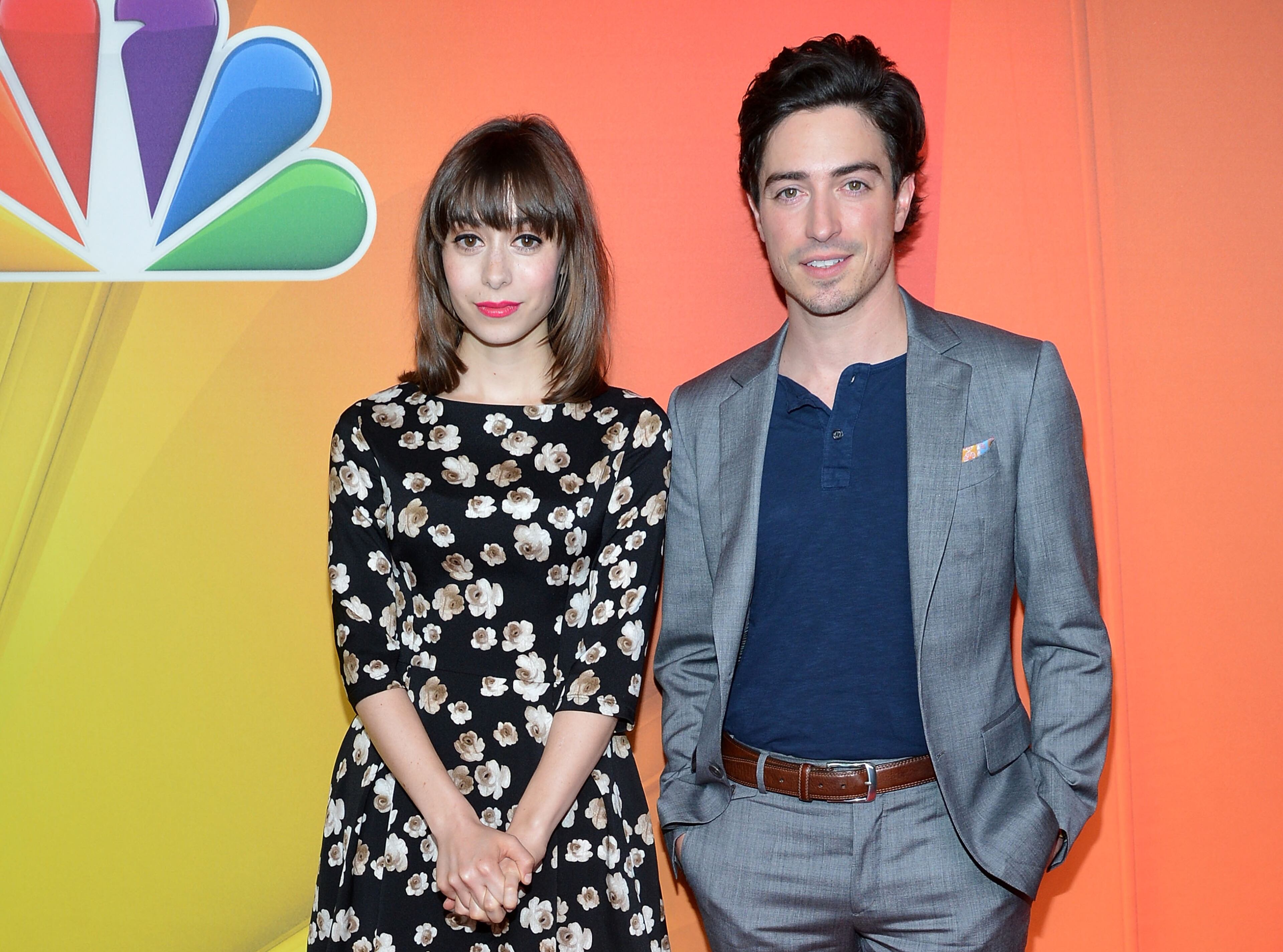 NEW YORK, NY - MAY 12: Cristin Milioti and Ben Feldman attend the 2014 NBC Upfront Presentation at The Jacob K. Javits Convention Center on May 12, 2014 in New York City. (Photo by Slaven Vlasic/Getty Images)