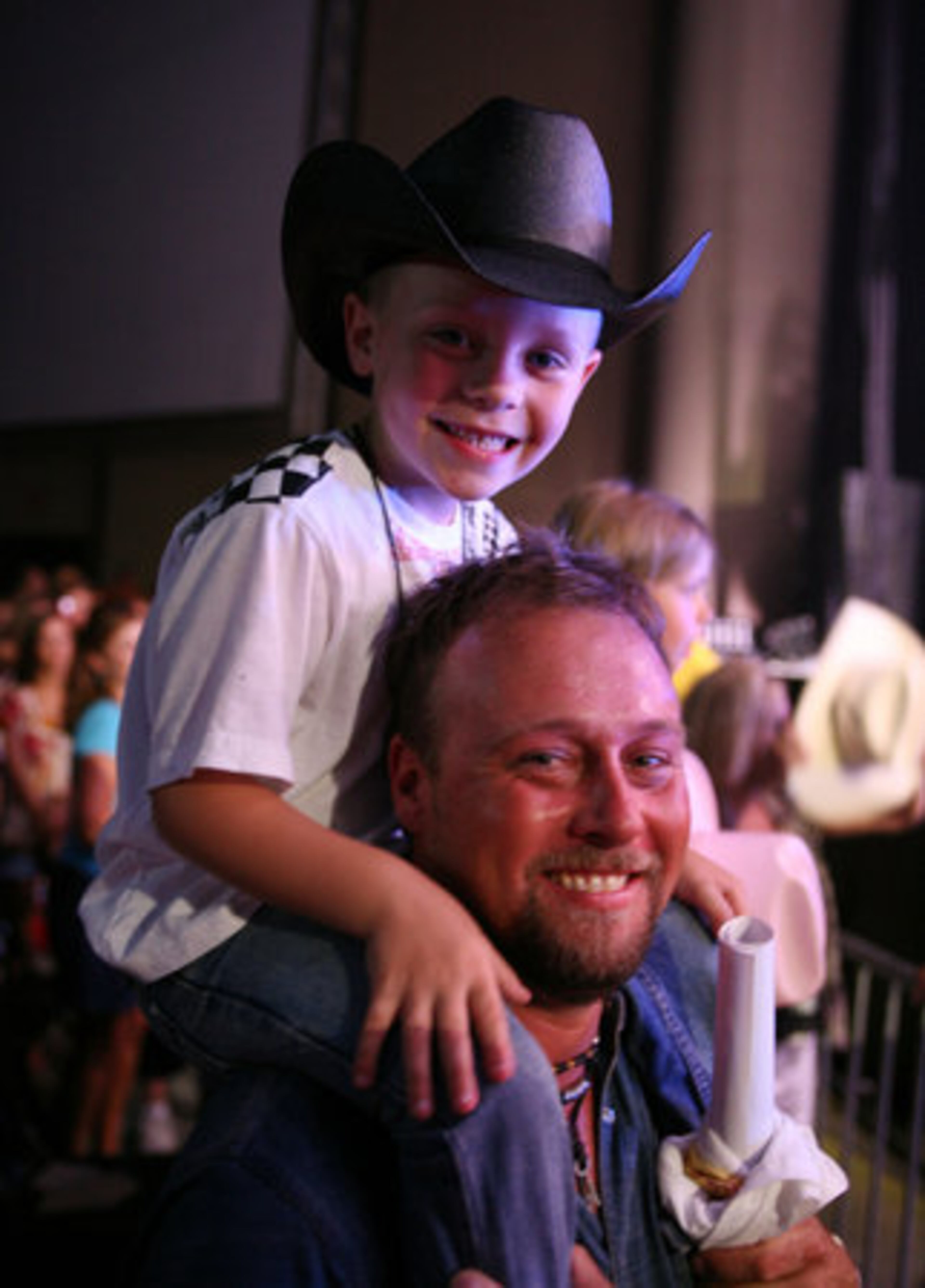 Fans of all ages enjoyed the show McGraw headlined.