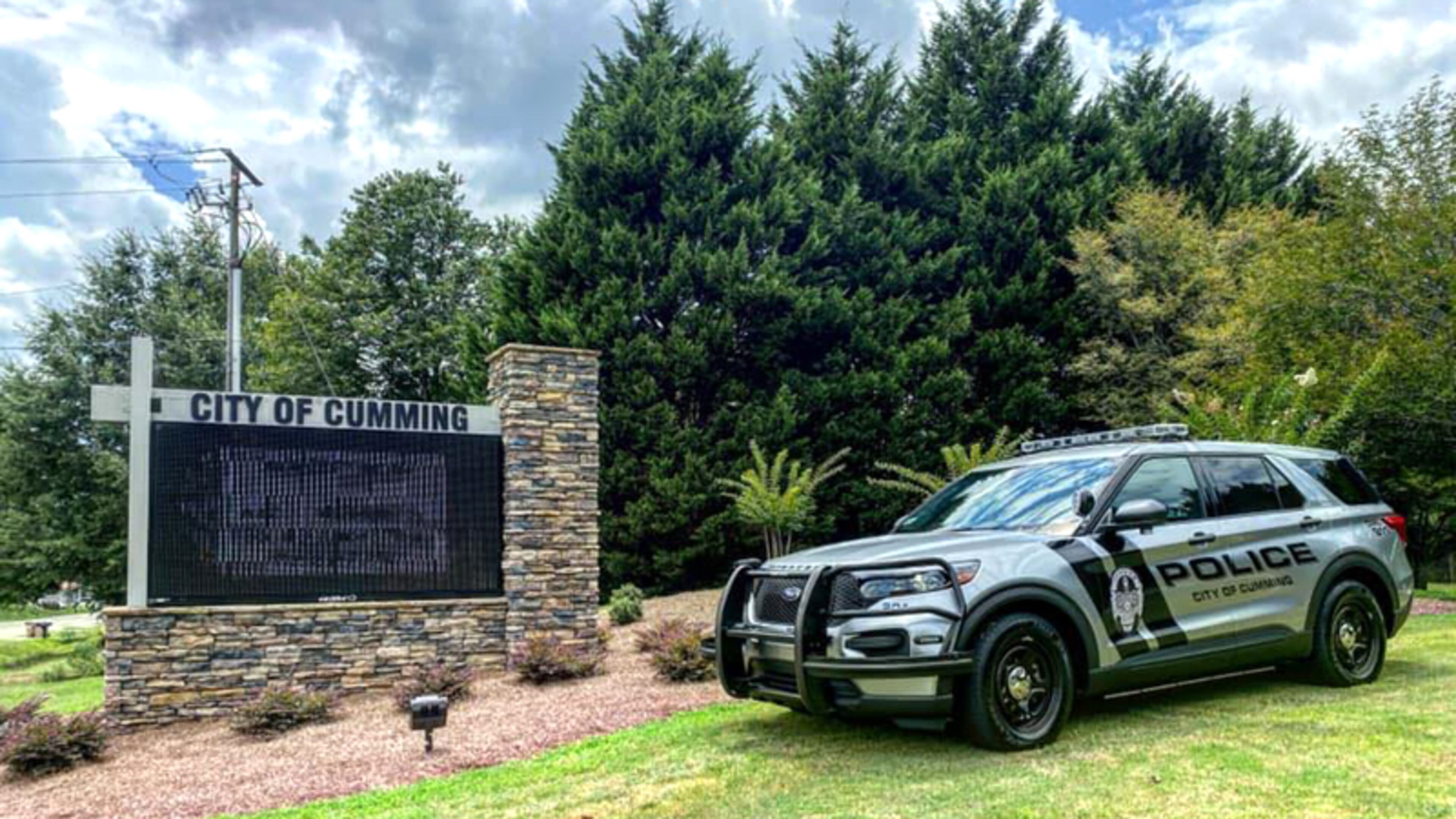 A manhunt Tuesday morning ended in a Cumming sewer system after a man tried to steal copper wire from a Home Depot, police said.