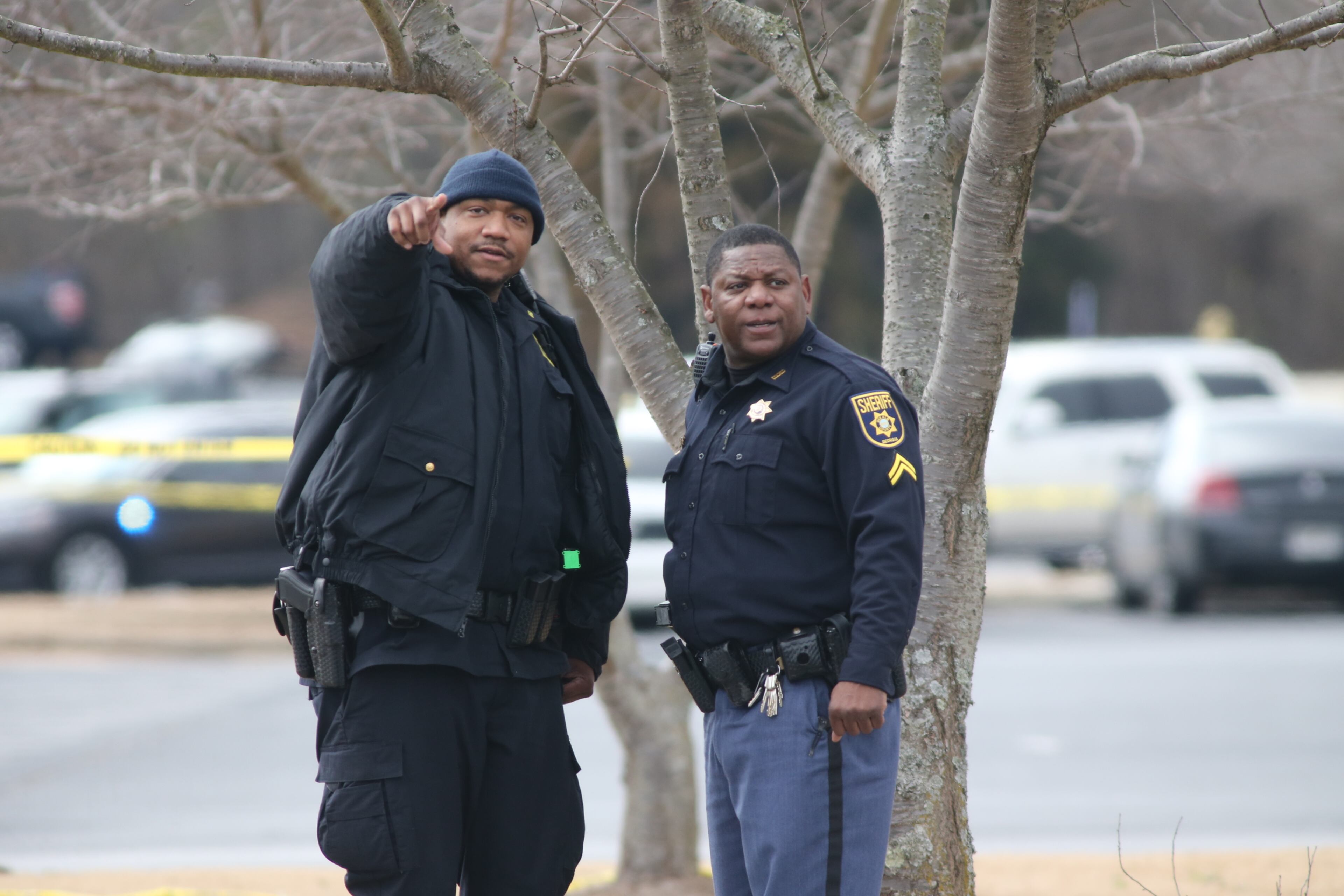 A man suspected of killing a toddler was shot by a DeKalb County deputy Wednesday afternoon in the parking lot of New Birth Missionary Baptist Church in Lithonia. According to Lt. Kyle Jones with the DeKalb County Sheriff’s Office, deputies were pursuing Nicholas Clarence Wade on a murder warrant.
