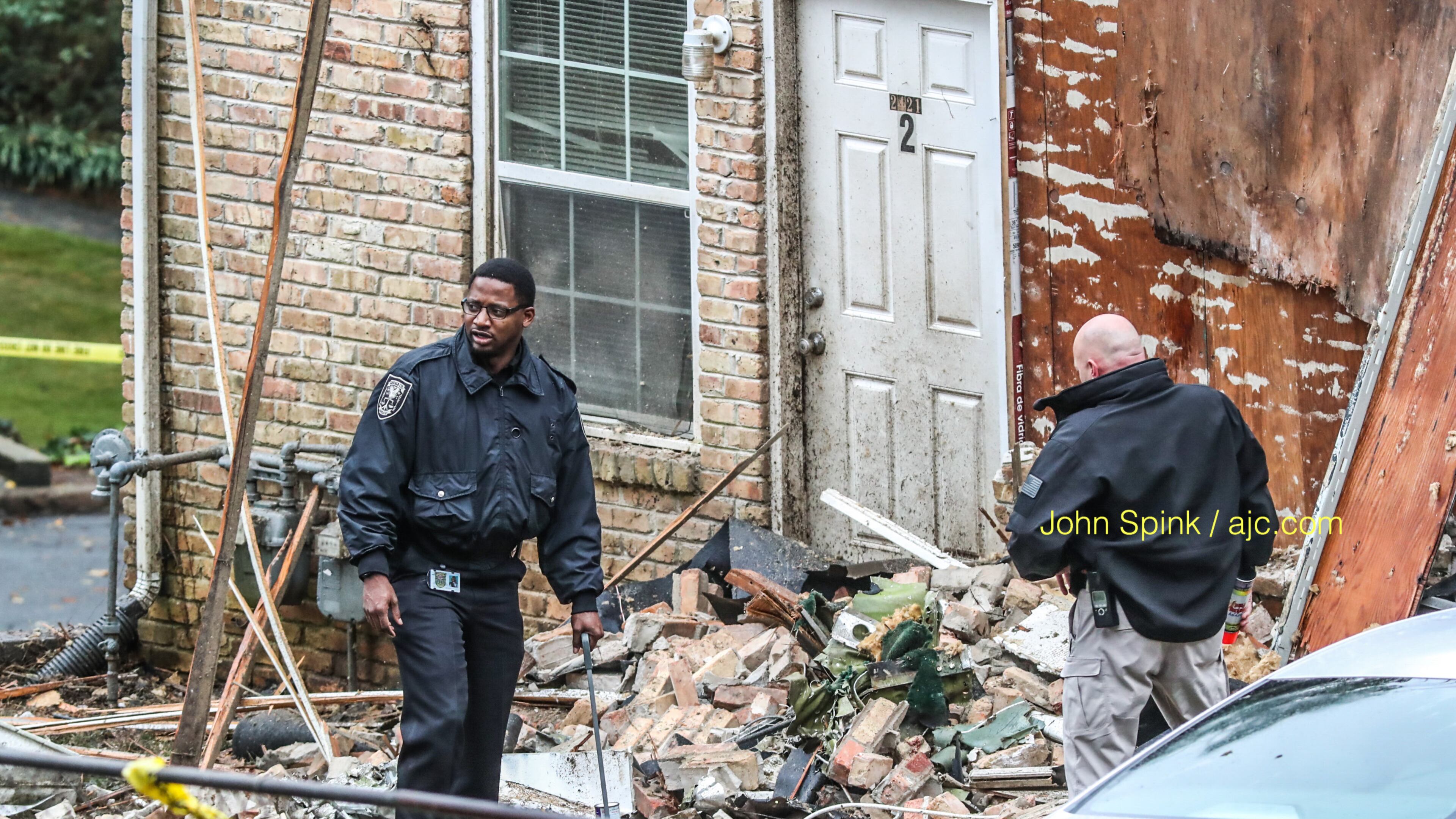 The Piper PA-28 crashed shortly after departure from DeKalb-Peachtree Airport at 10:30 a.m. Wednesday.