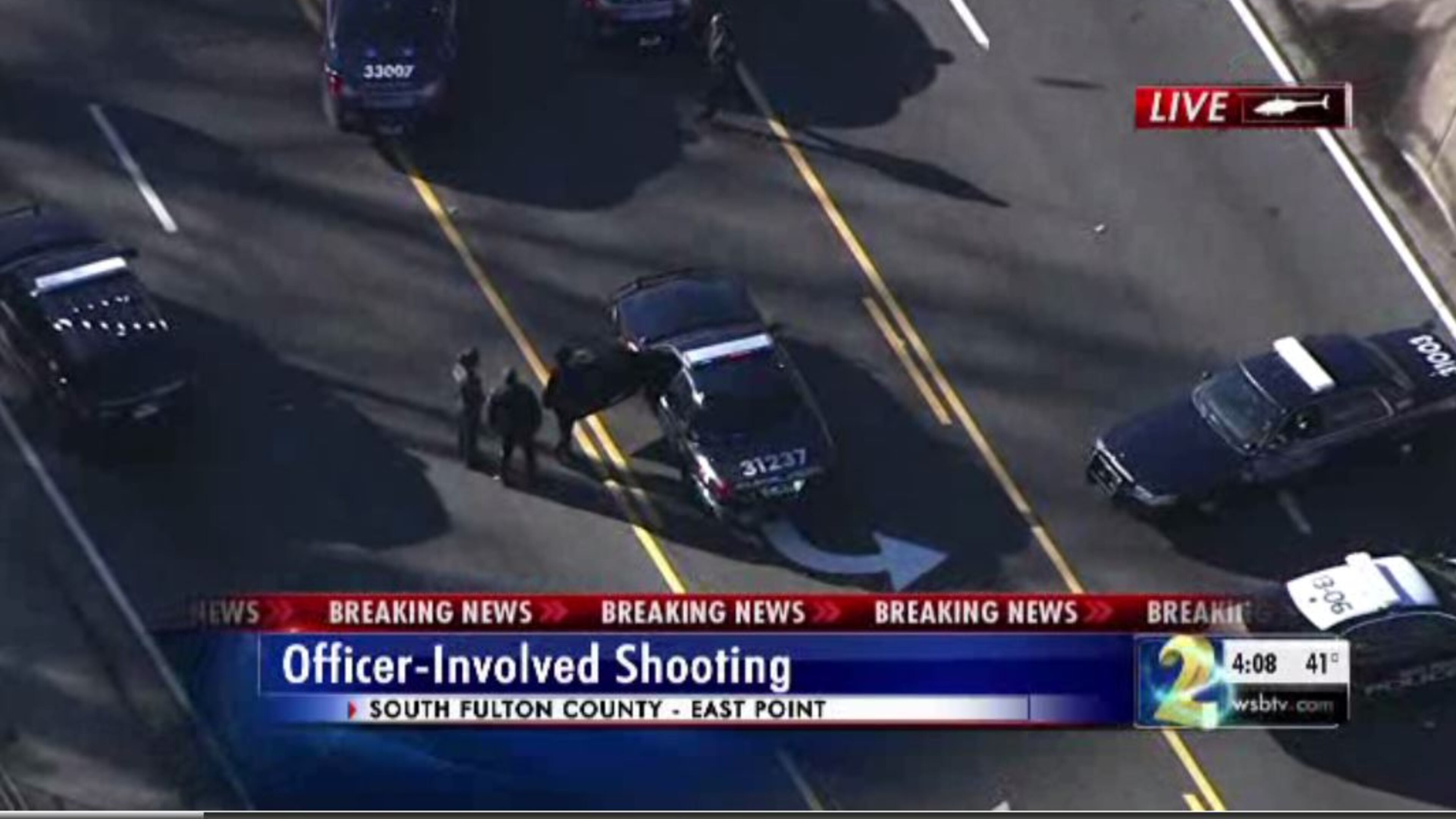 An officer-involved shooting is being investigated in Atlanta.