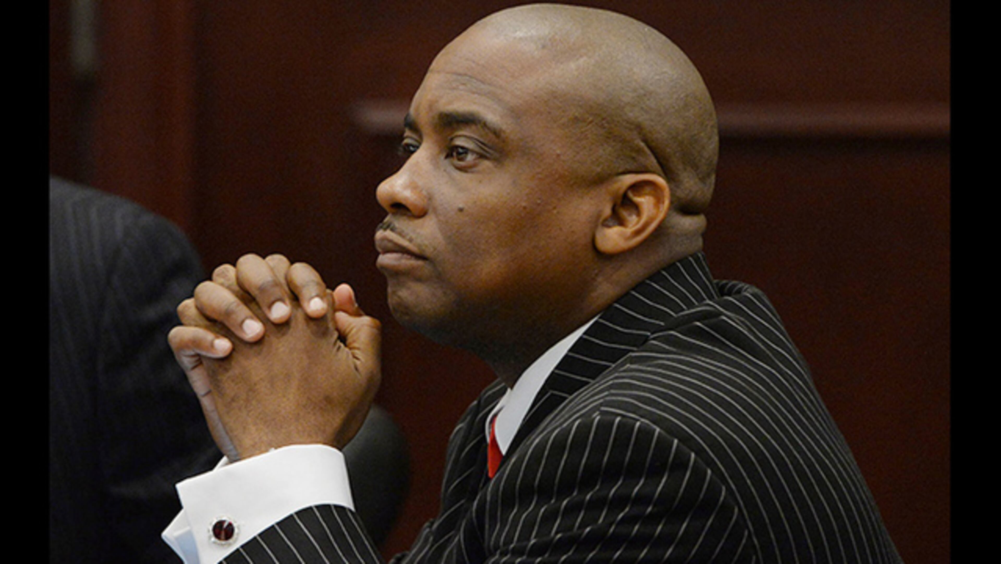 Clayton County Sheriff Victor Hill is being accused by Gerrian Hawes, whom he had arrested Wednesday, of using his office to punish her husband for planning to run against him in 2020. (AJC FILE PHOTO)