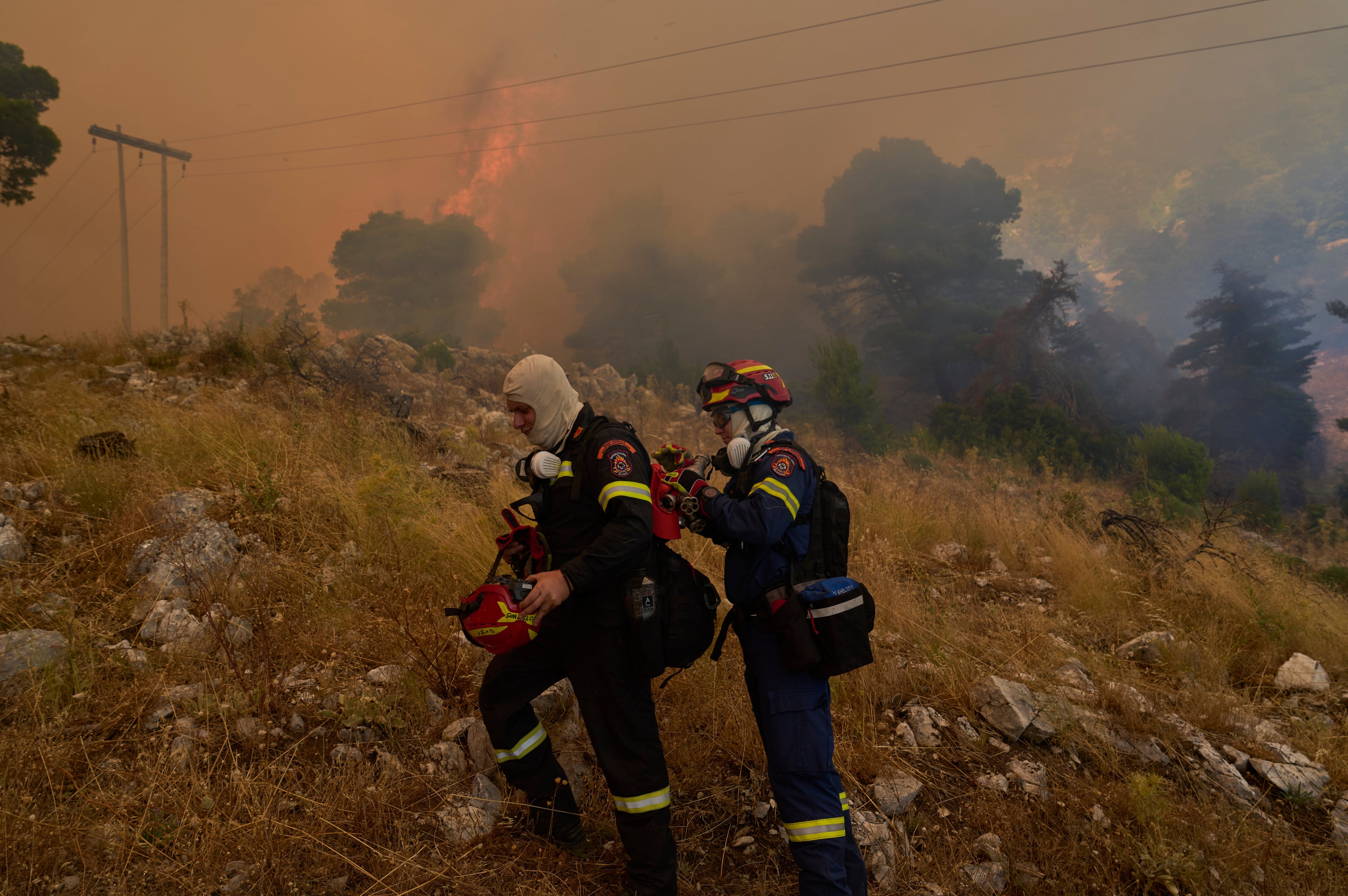 Greece Wildfires