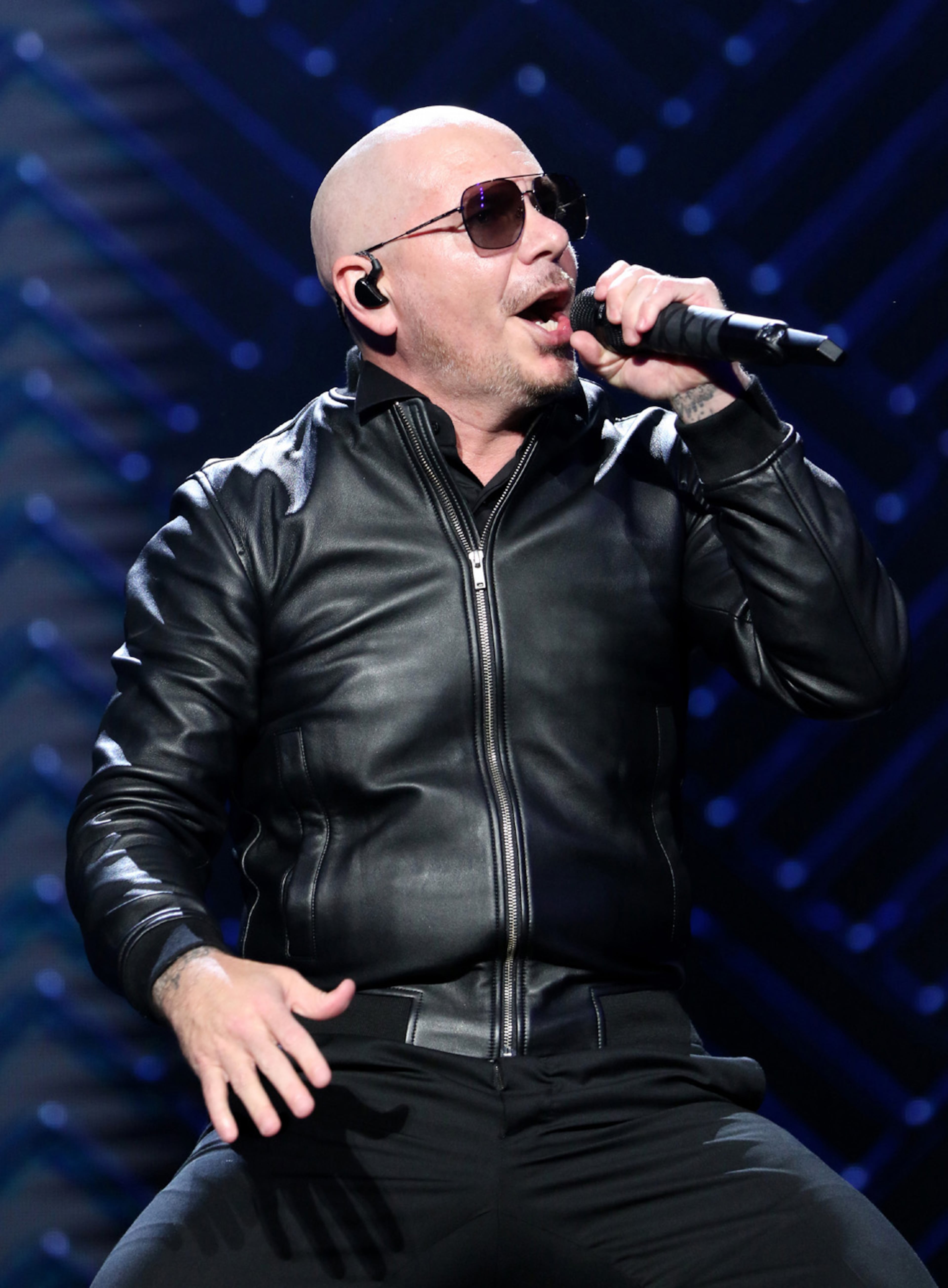 Pitbull and Iggy Azalea energized the sold out Ameris Bank Amphitheatre crowd on the I Feel Good Tour stop on Sunday, October 10, 2021 in Alpharetta.
Robb Cohen for the Atlanta Journal-Constitution