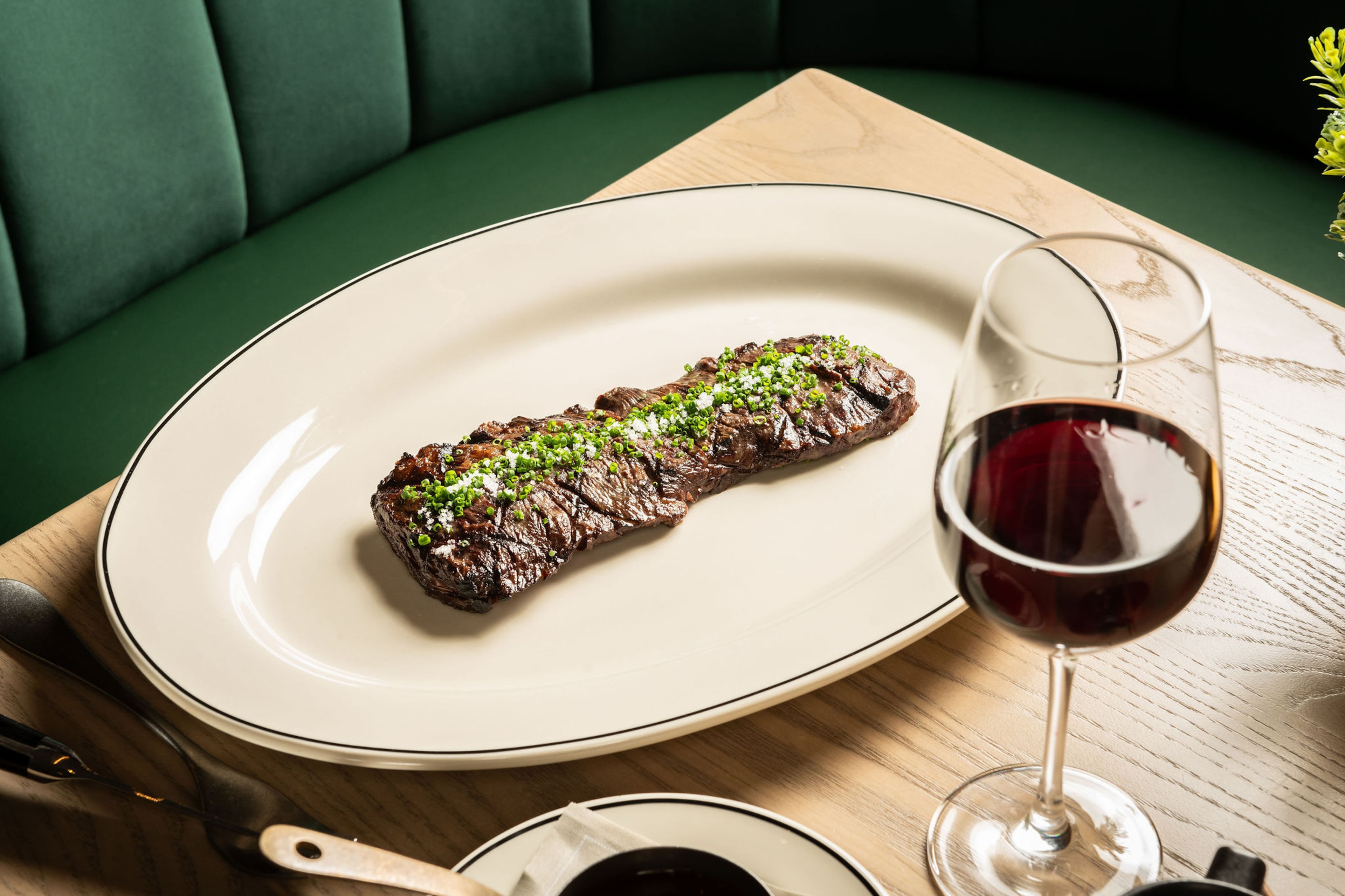 A steak at Ashland in Midtown. (Courtesy of Ashland)