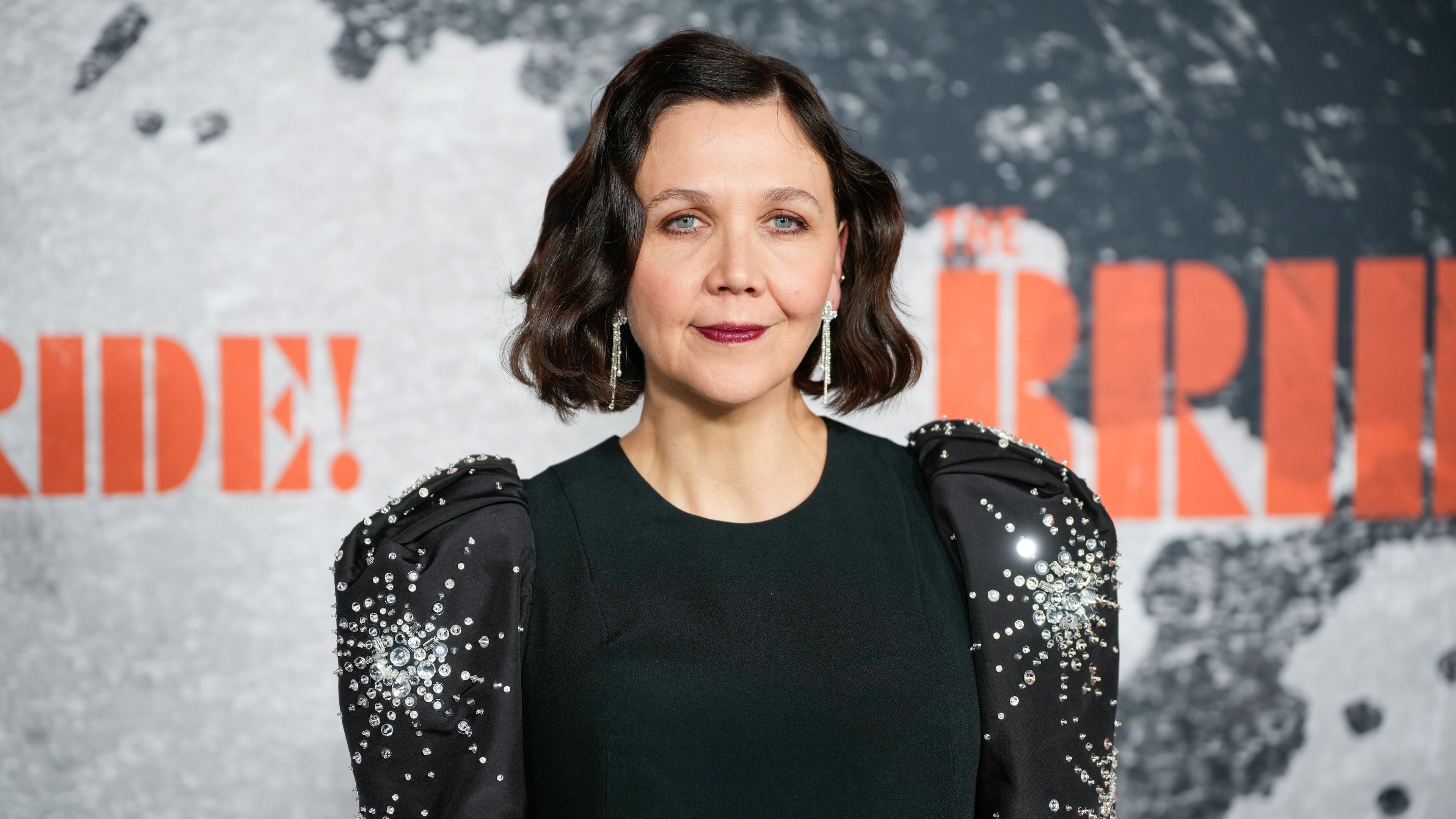 FILE - Director Maggie Gyllenhaal appears at the premiere of "The Bride!" in New York on March 3, 2026. (Photo by Charles Sykes/Invision/AP, File)