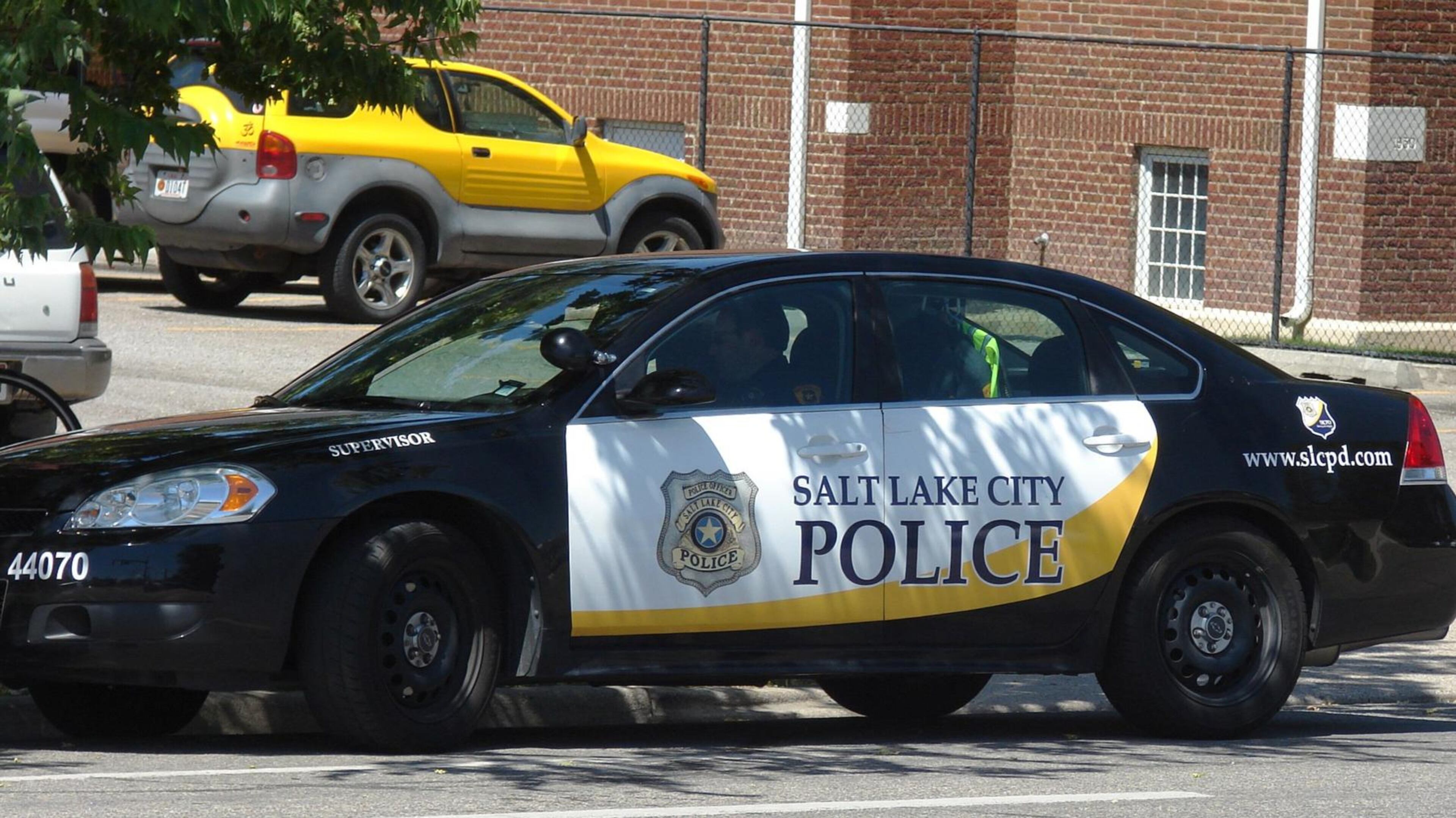 A Salt Lake City patrol car.