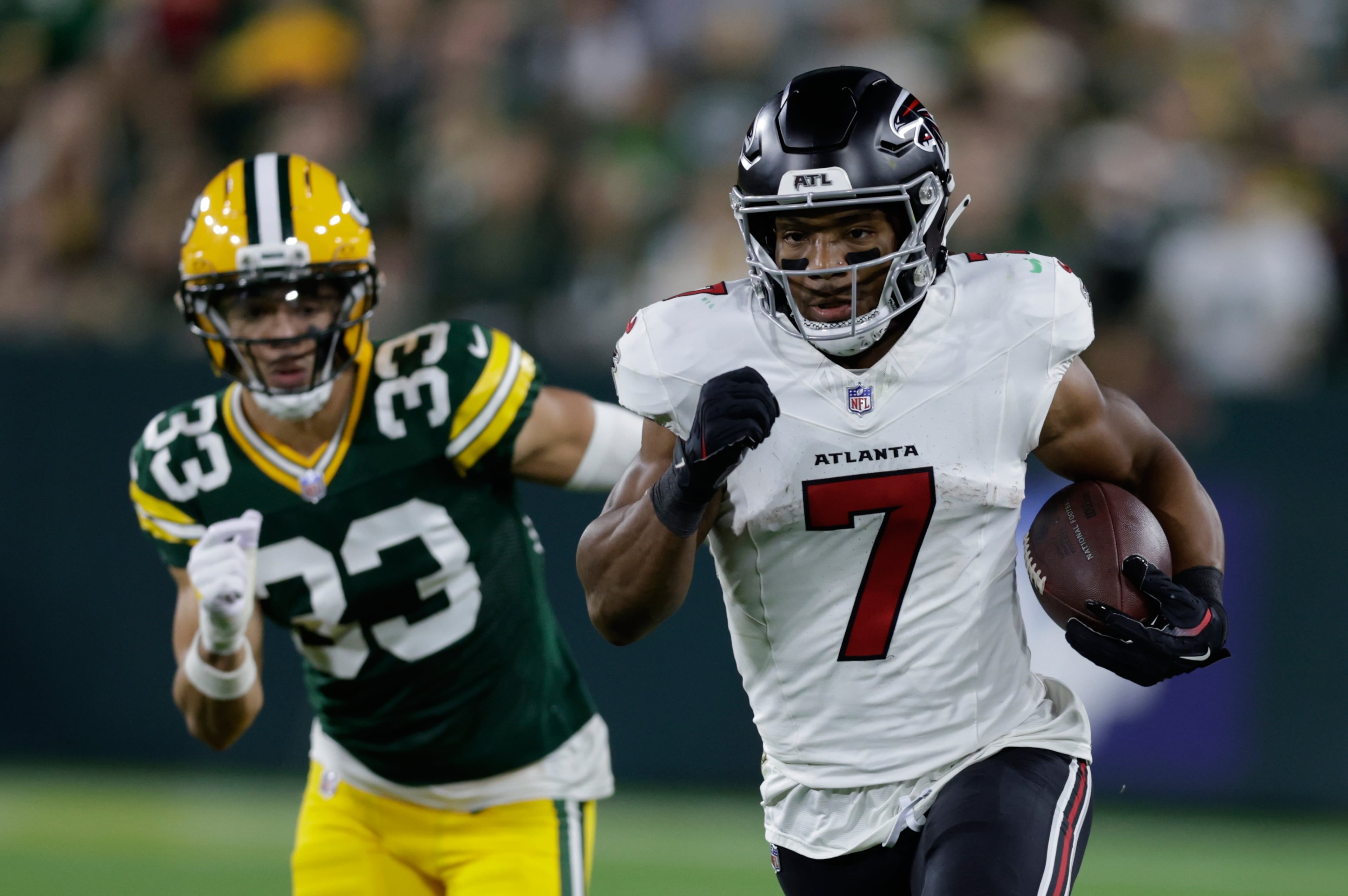 Falcons Packers Football