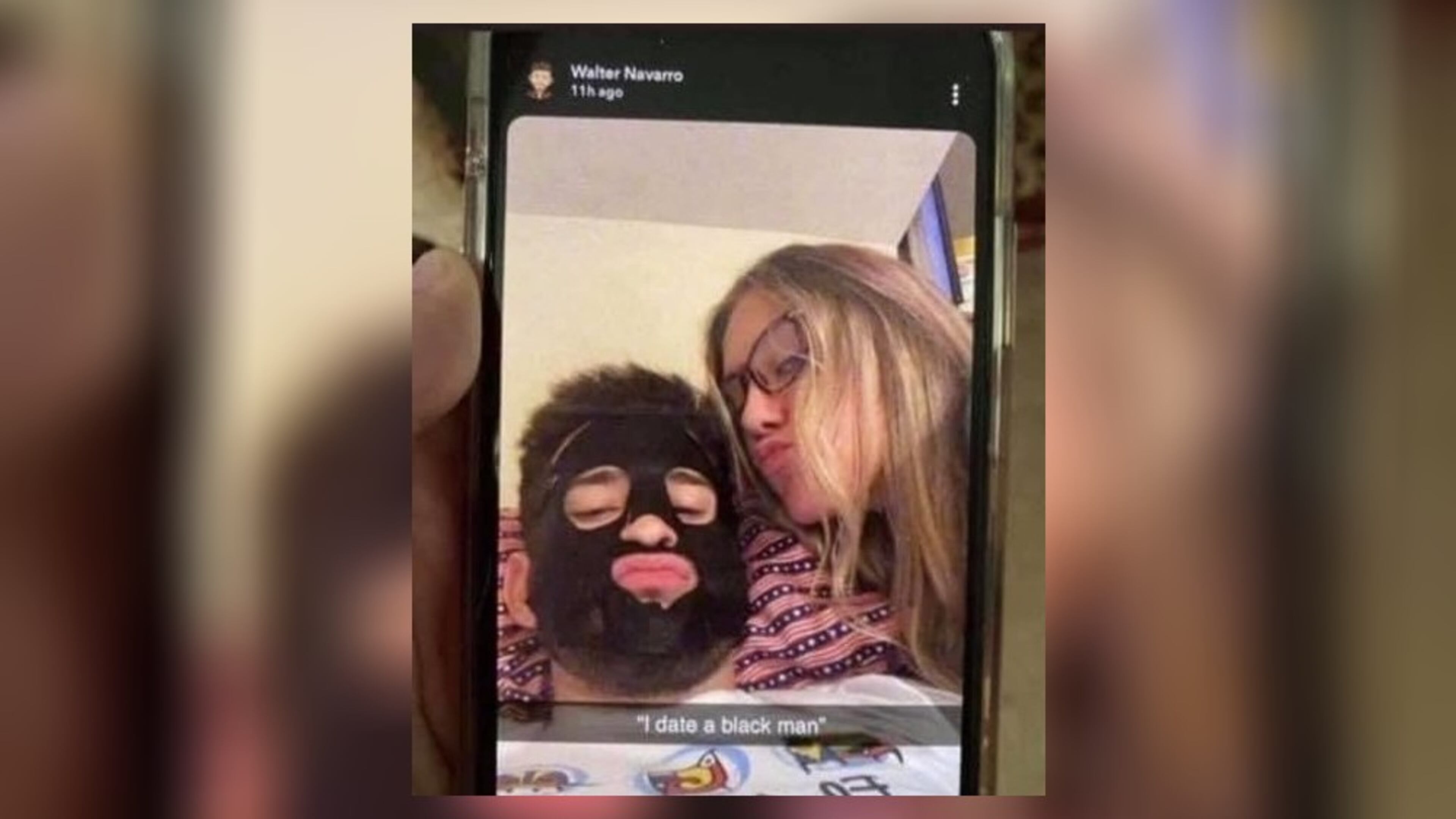 Thomaston police Chief Michael Richardson said this photo, taken by former officer Walter Navarro and published to Snapchat earlier this month, demonstrated a serious lack of judgment.