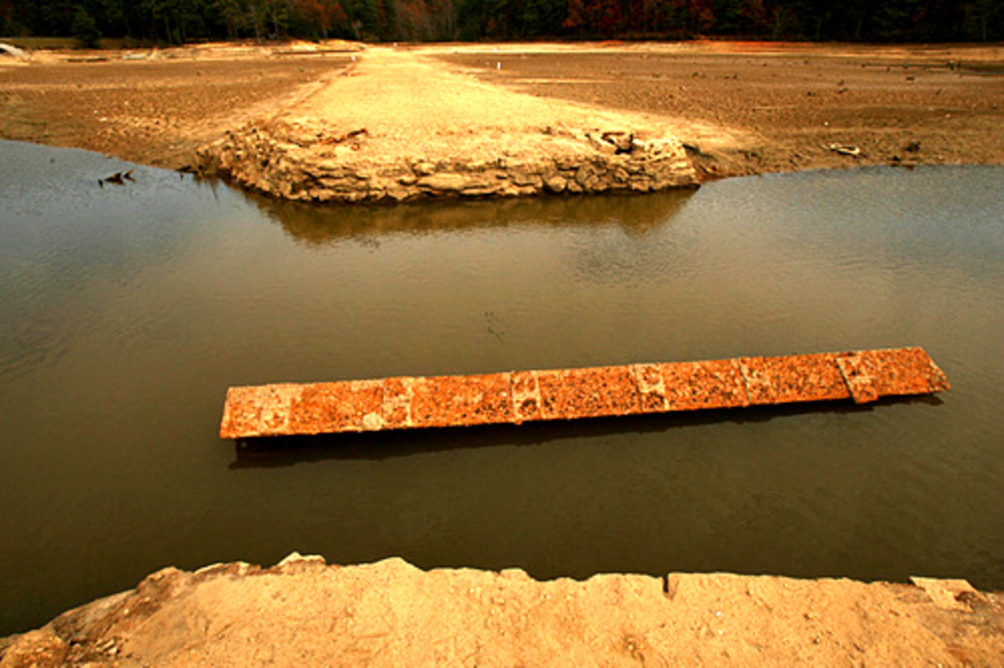 Humphrey said that while there is currently a 52-day supply of reserve water in the Sparks Reservoir, the city has not had to release water from the lake into Sweetwater Creek in the past 45 days.