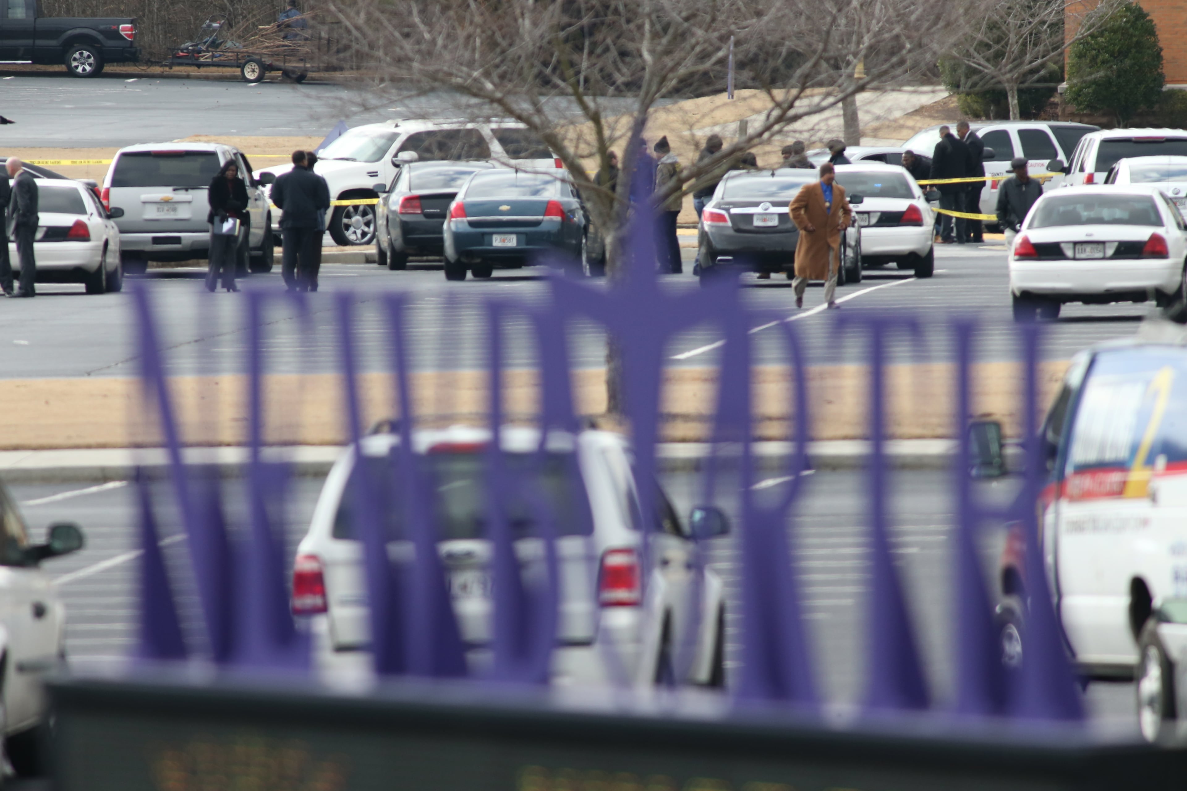 A man suspected of killing a toddler was shot by a DeKalb County deputy Wednesday afternoon in the parking lot of New Birth Missionary Baptist Church in Lithonia. According to Lt. Kyle Jones with the DeKalb County Sheriff’s Office, deputies were pursuing Nicholas Clarence Wade on a murder warrant.