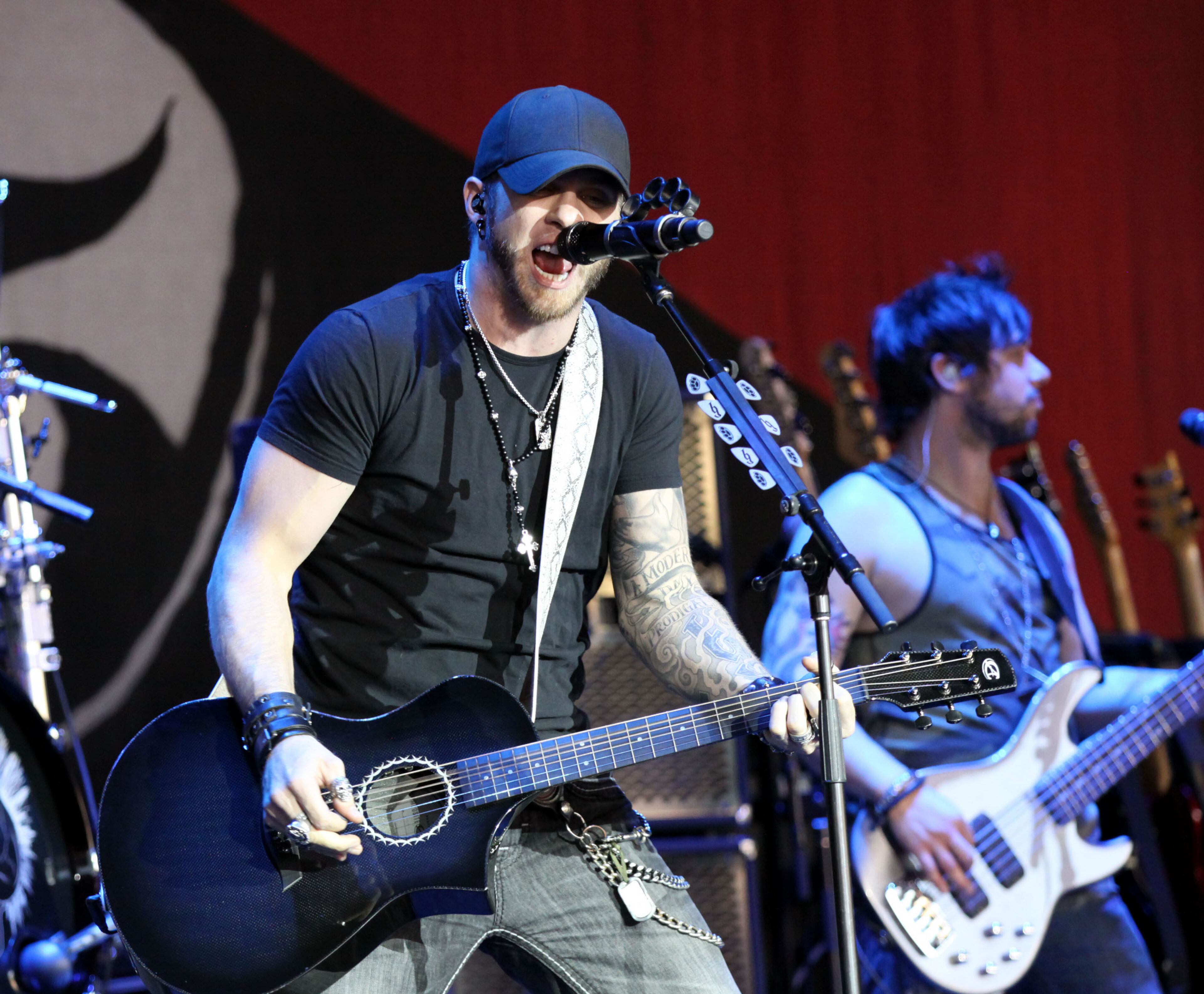 Brantley Gilbert performs "Country Must Be Country Wide" Sunday, May 13, 2013 at Aaron's Amphitheatre at Lakewood in Atlanta.