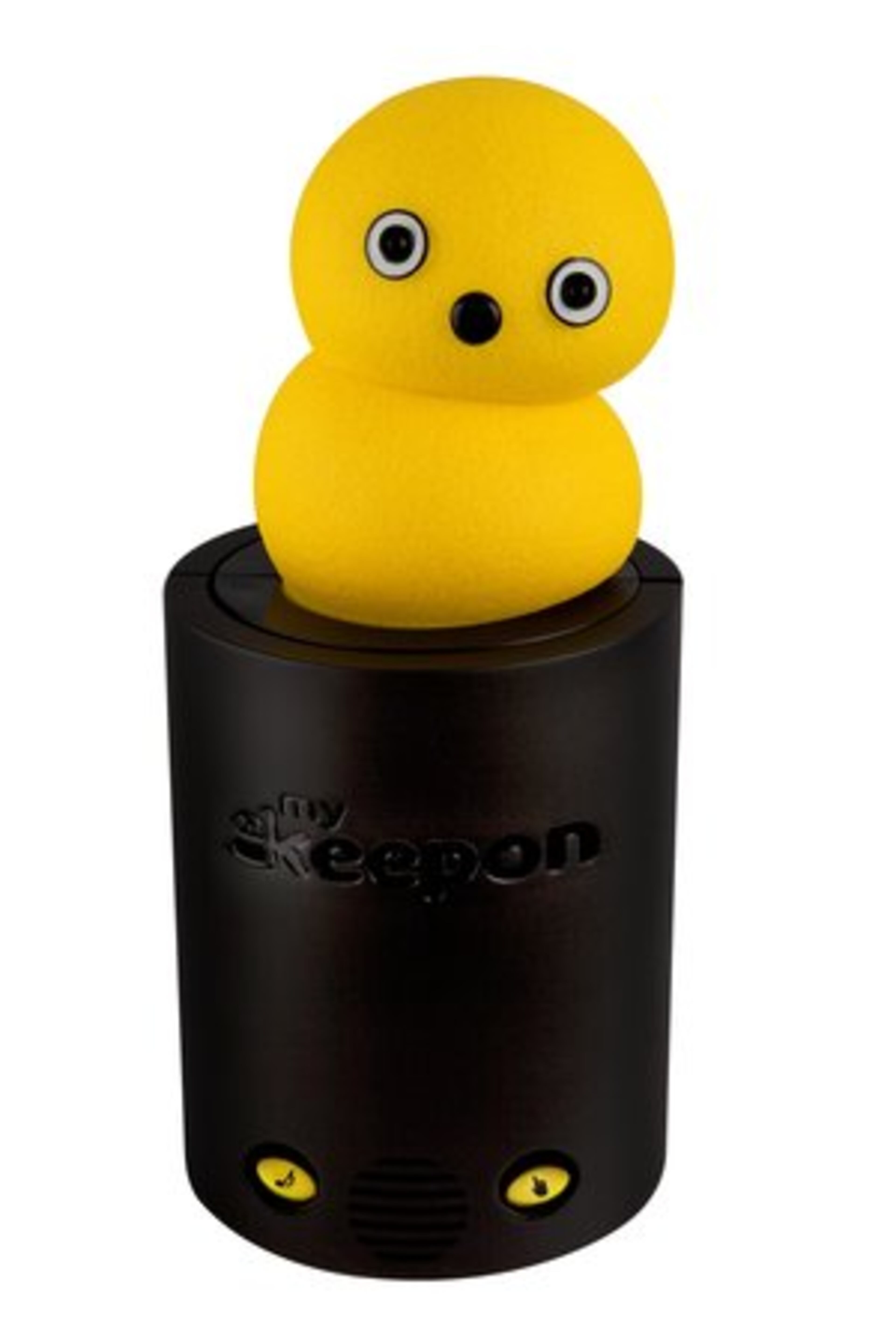 My Keepon by Wow! Stuff, $39.99: A bright yellow blob-like robot that dances to music.