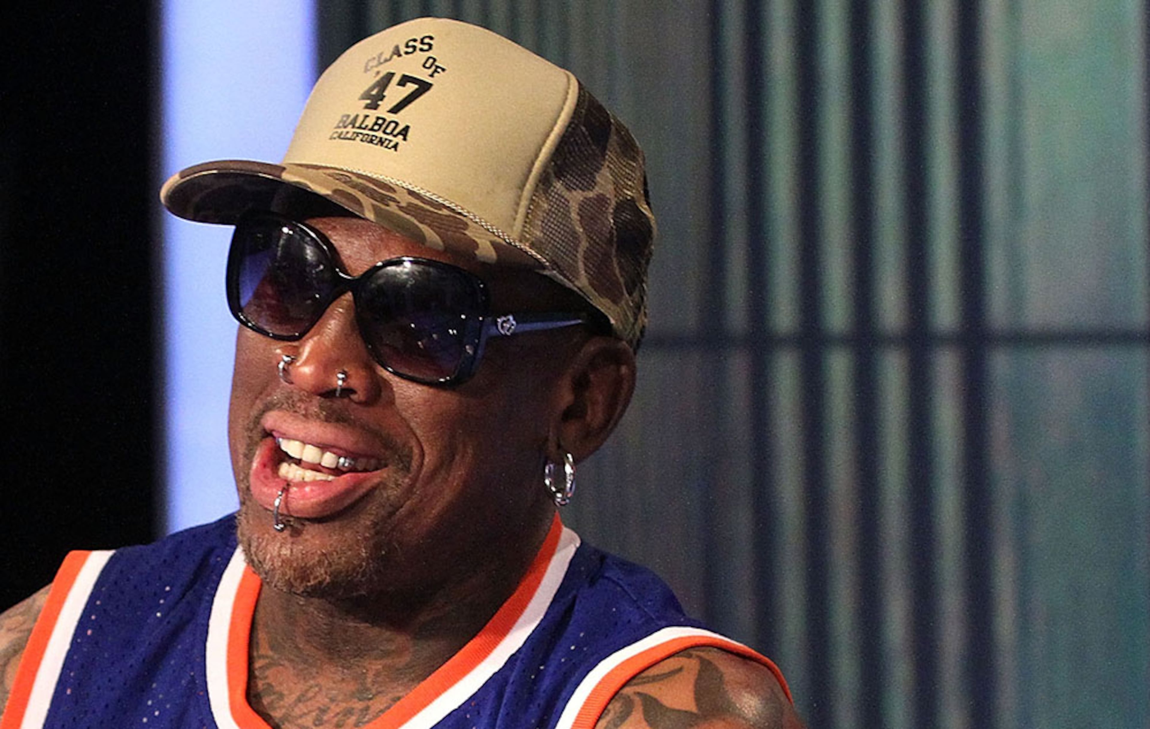 Former NBA star Dennis Rodman has publicly endorsed Trump for president last year. Rodman appeared on Trump's "Celebrity Apprentice" show.