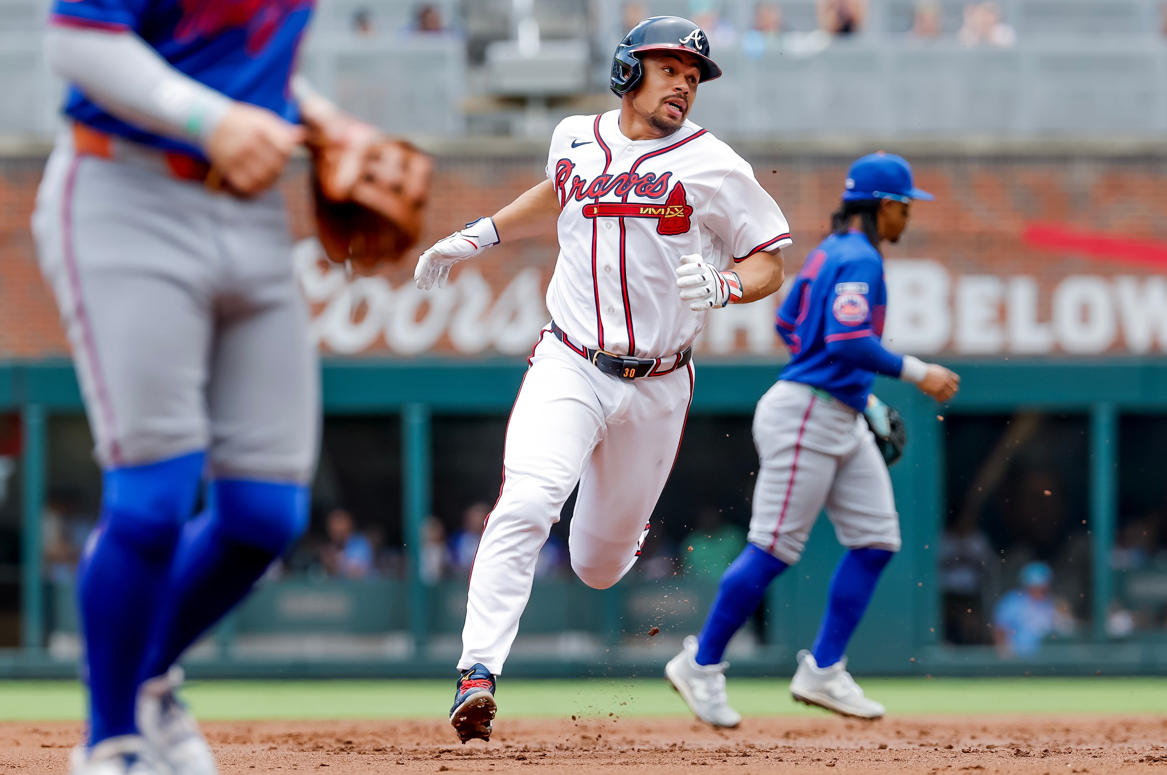 Mets Braves Baseball