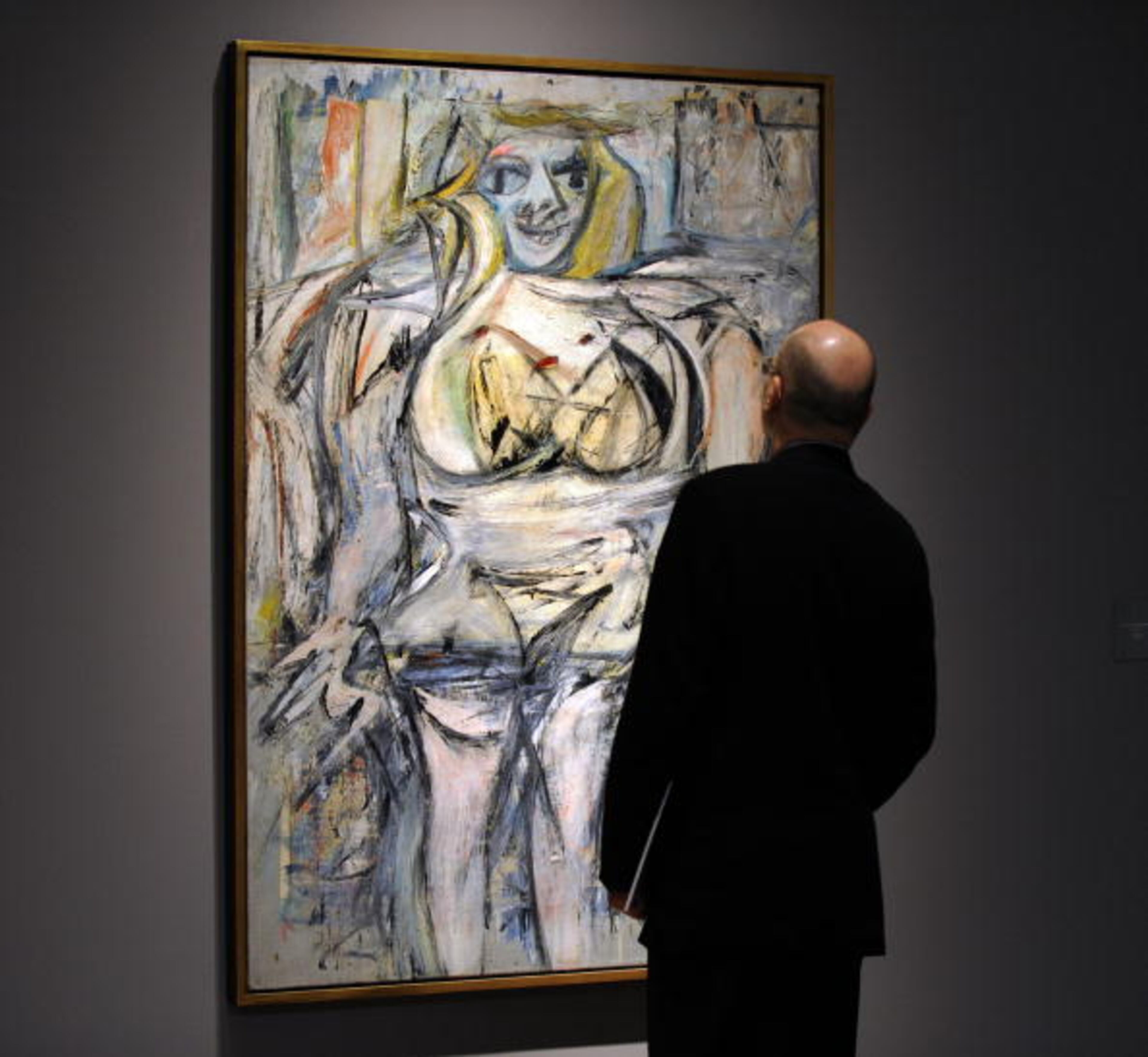 "Woman III" by Willem De Kooning sold in 2006 for $137.5 million. (TIMOTHY A. CLARY/AFP/Getty Images)
