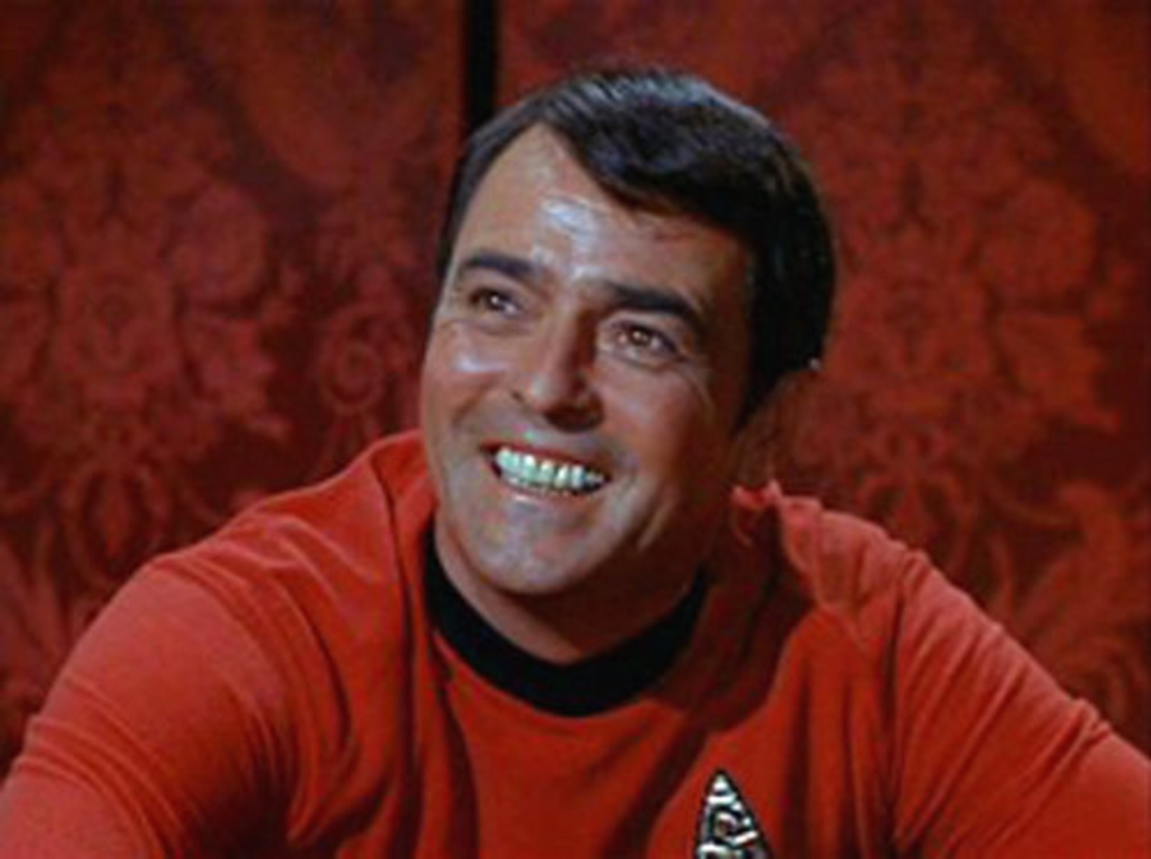 Montgomery Scott, or "Scotty," was first portrayed by James Montgomery Doohan in the original Star Trek series. Scotty also appears in the animated Star Trek series, the first seven Star Trek movies, the 'Star Trek: The Next Generation' episode "Relics", and in numerous books, comics, and video games.