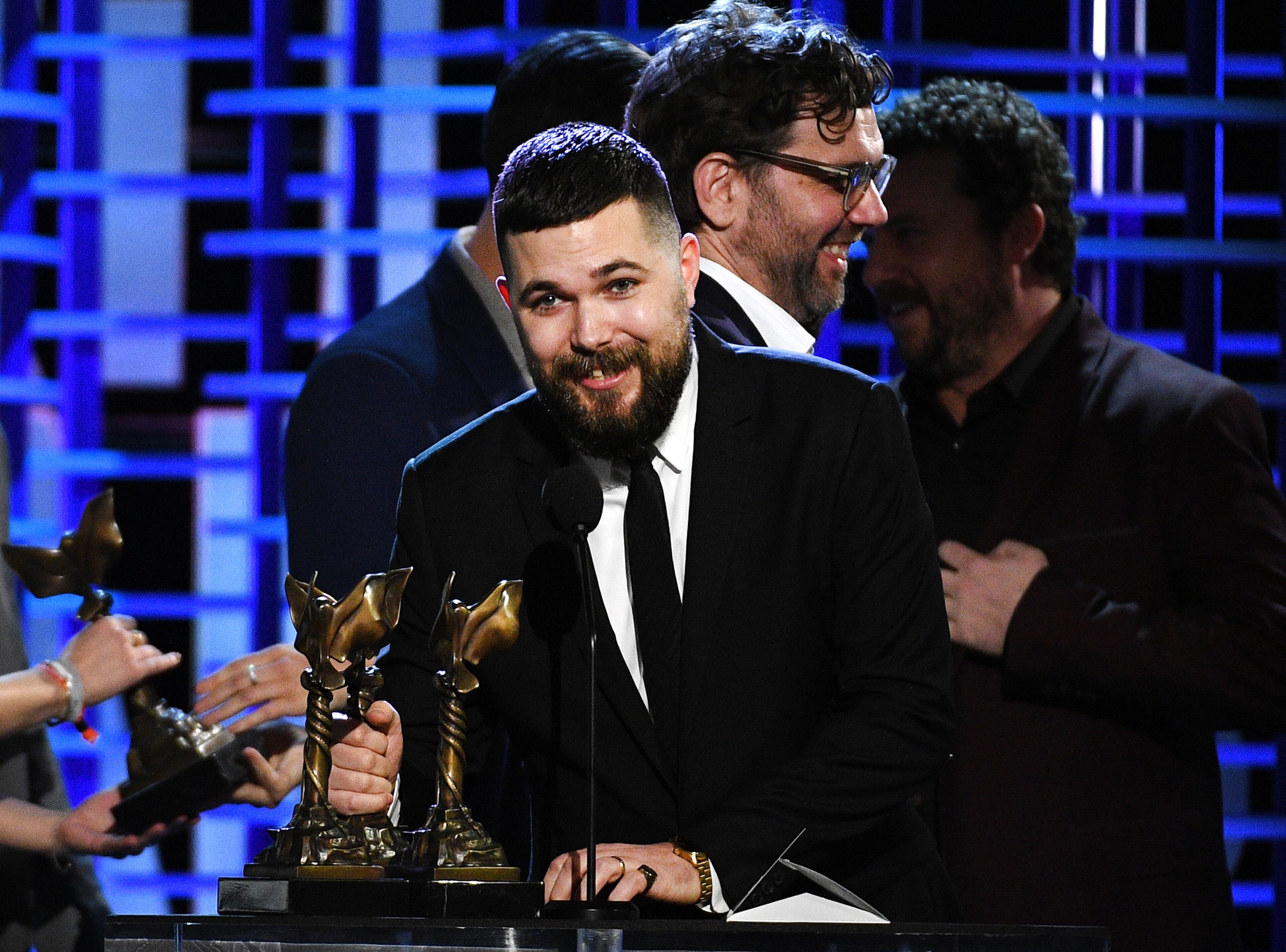 SANTA MONICA, CA - FEBRUARY 25: Director Robert Eggers speaks onstage during the 2017 Film Independent Spirit Awards at the Santa Monica Pier on February 25, 2017 in Santa Monica, California. (Photo by Kevork Djansezian/Getty Images for Film Independent)