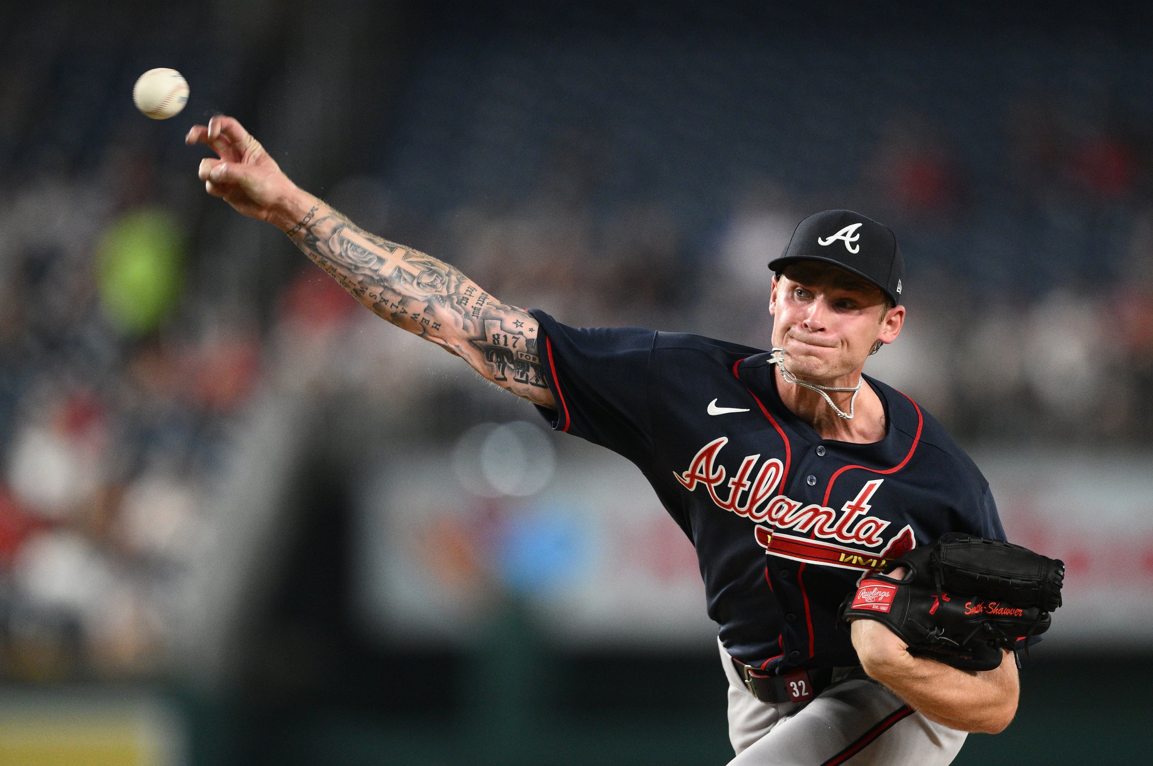 Braves Nationals Baseball