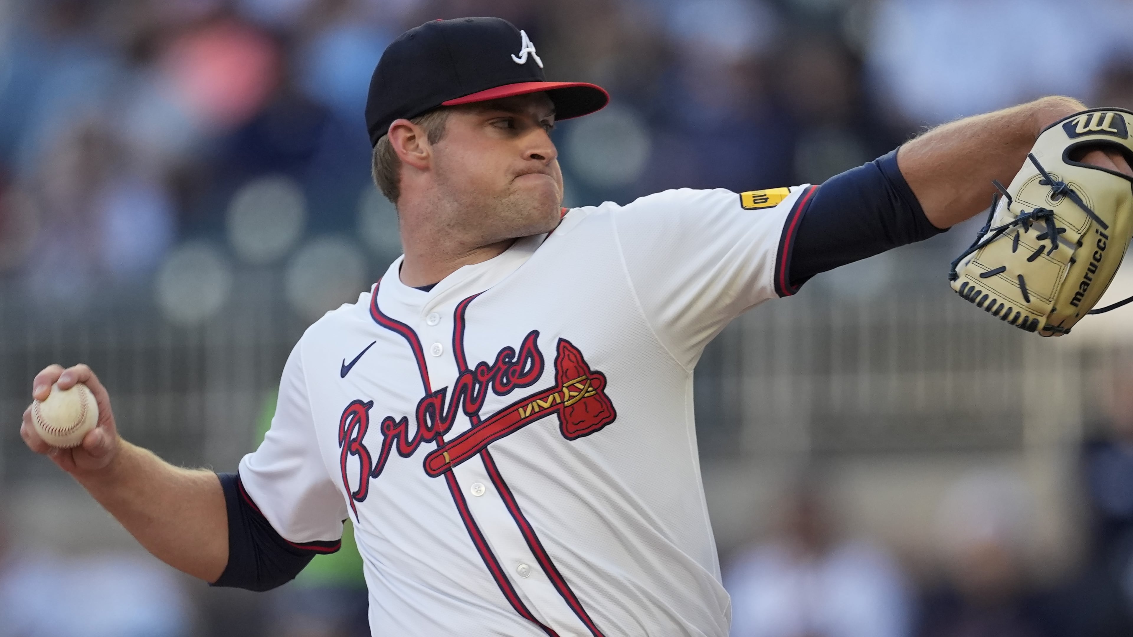 Bryce Elder received the starting assignment Monday for the Braves in the series opener against the Marlins.