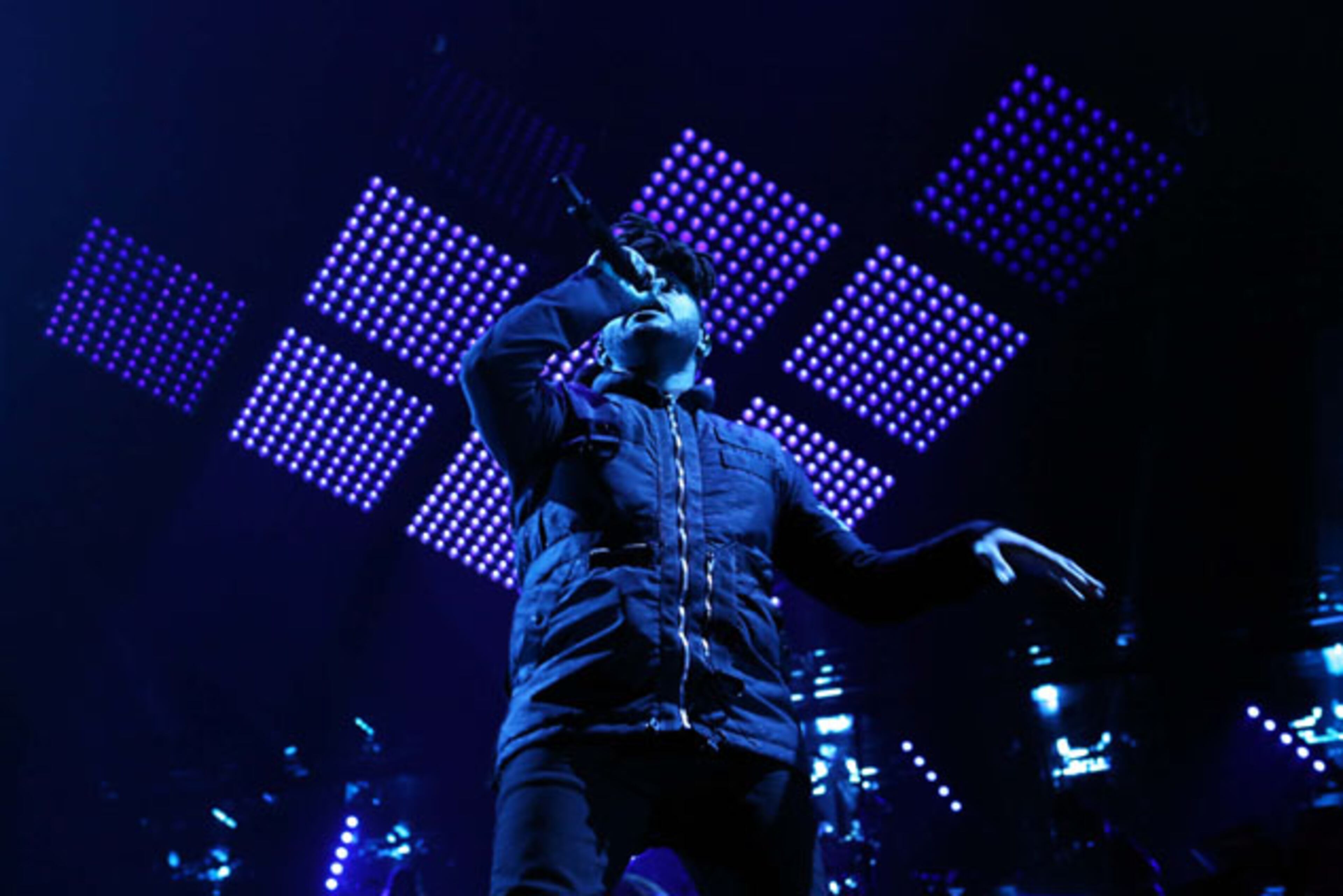 Abel Makkonen Tesfaye, known professionally by his stage name The Weeknd, is a Canadian singer, songwriter and record producer. He sold out Philips Arena on Tuesday, December 15, 2015, with Halsey and Travis Scott opening the show. Robb D. Cohen /RobbsPhotos.com