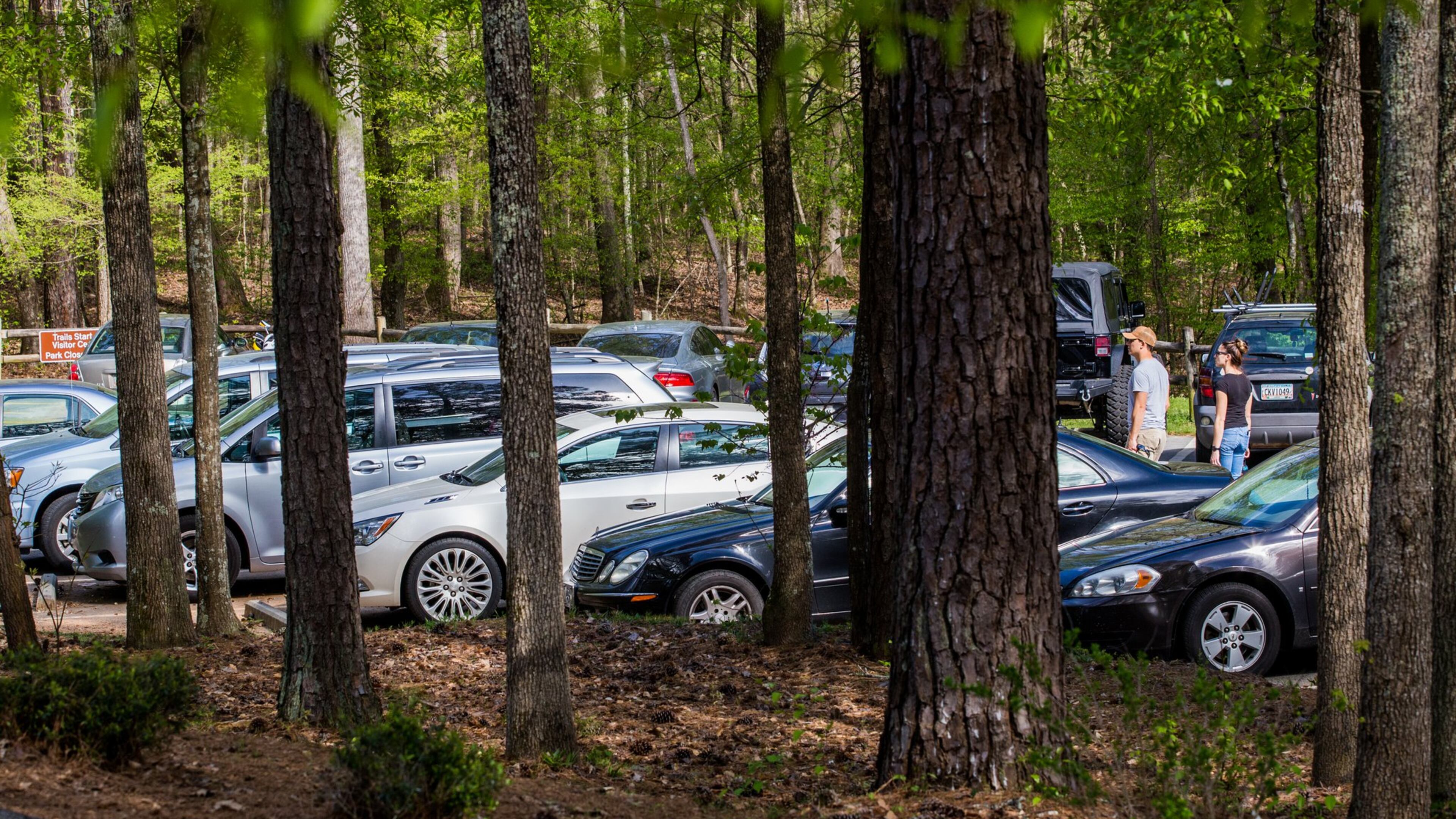 Hezli Holdings who owns property on Lakefield Drive plans to open a 13,000 square foot event center next door to the busy Six Bridges Brewing where parking spaces are taken quickly most weekends. Pictured is an image of the parking lot at Sweetwater Creek State Park. Jenni Girtman for The AJC