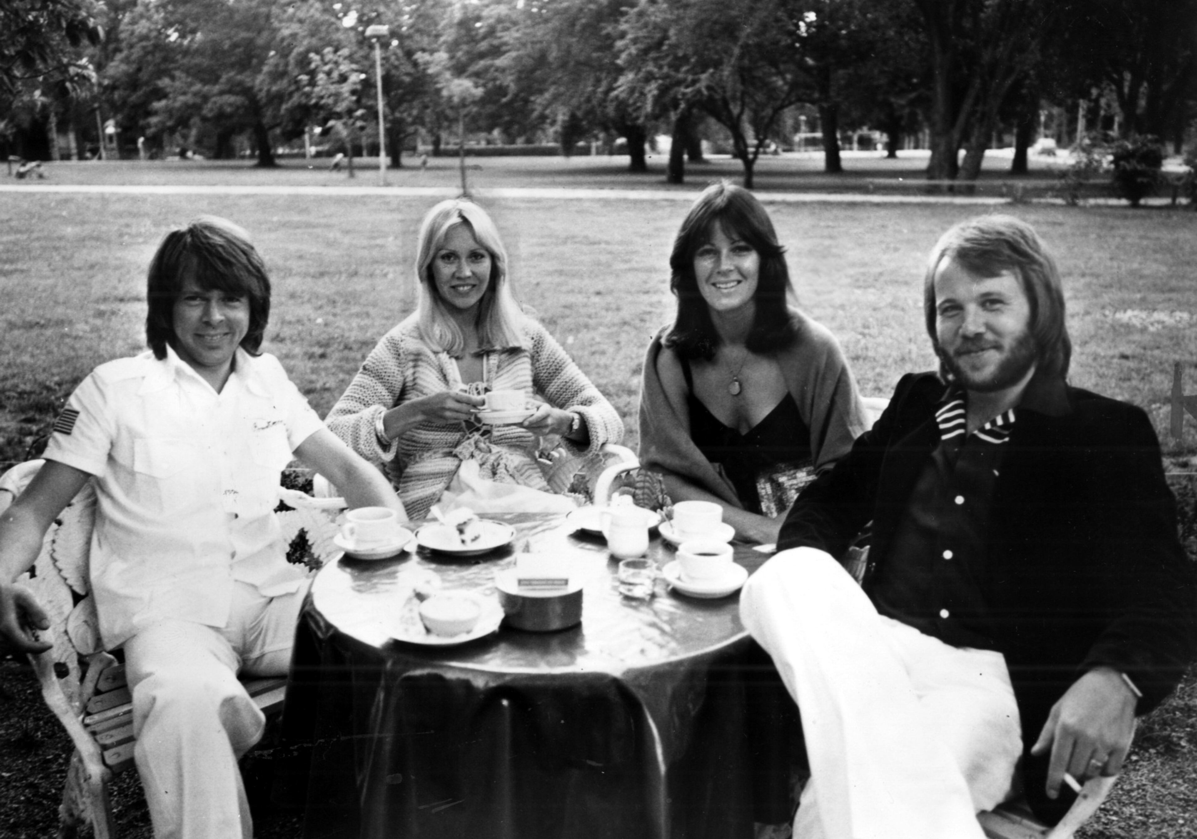Swedish rock group ABBA.
