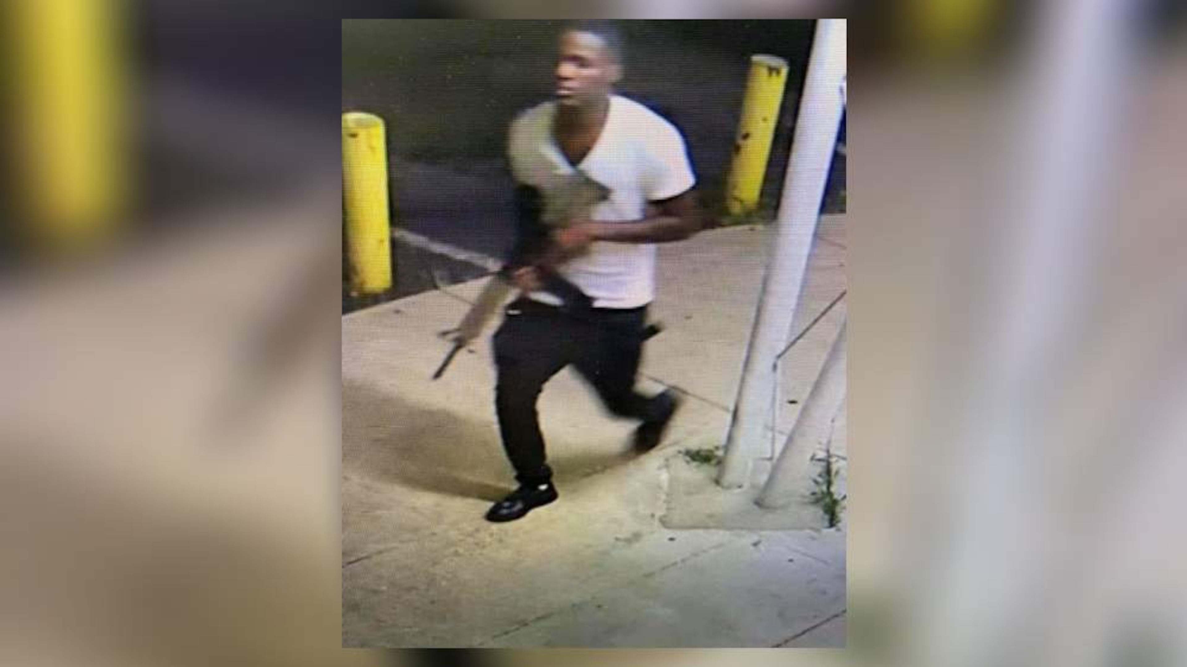 Authorities have released surveillance photos of a person of interest in the July 4 shooting death of 8-year-old Secoriea Turner.