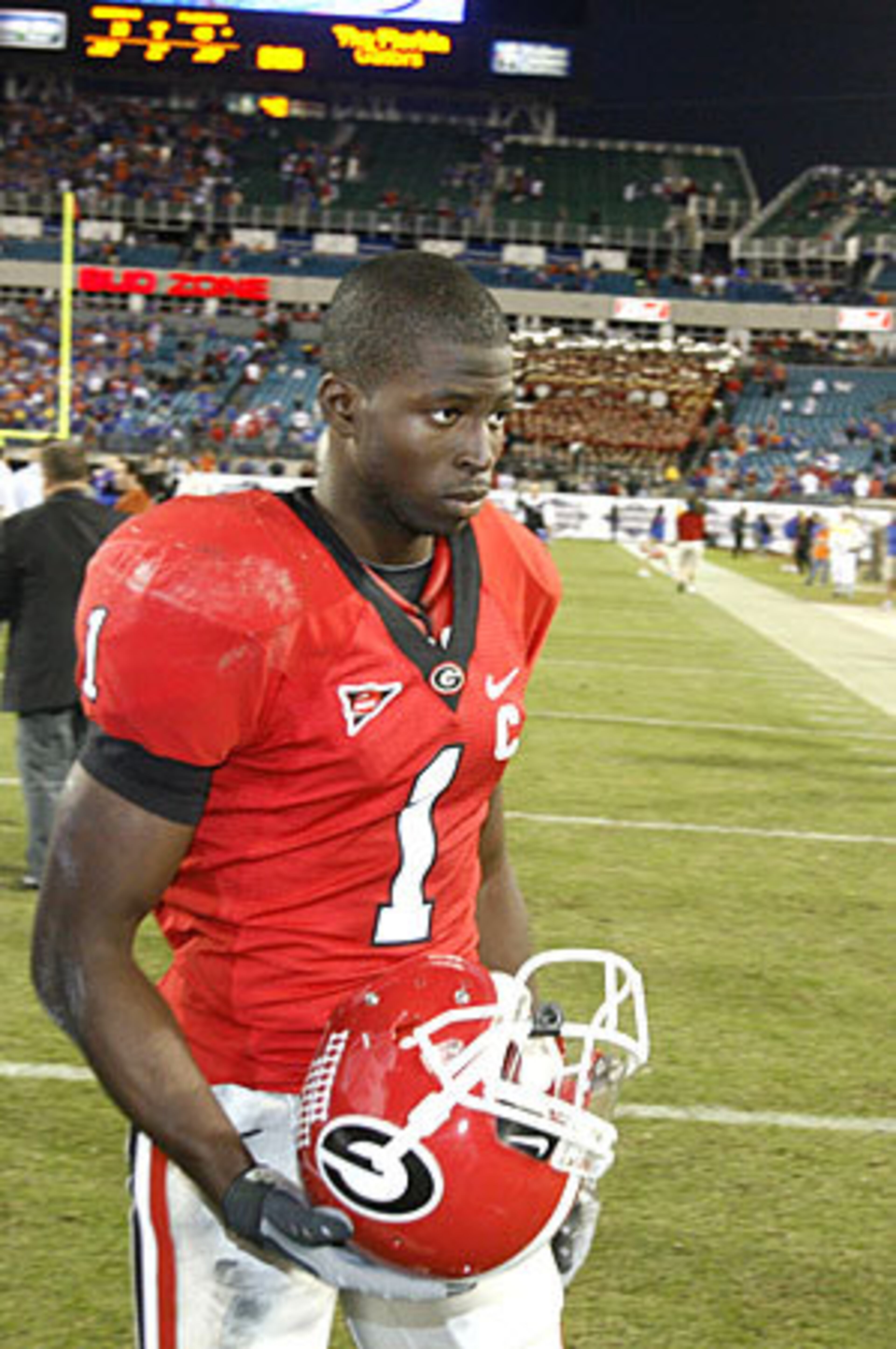 Massaquoi knows the Bulldogs just had their hats handed to them by the Gators.