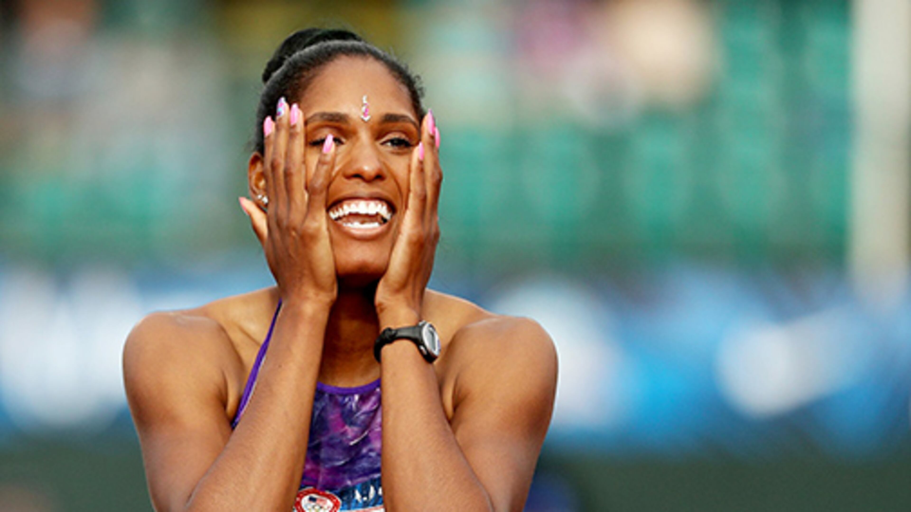 Kristi Castlin’s second-place finish at the Olympic trials July 8 earned her a spot on the United States team headed to Rio in August. (Photo by Patrick Smith/Getty Images)