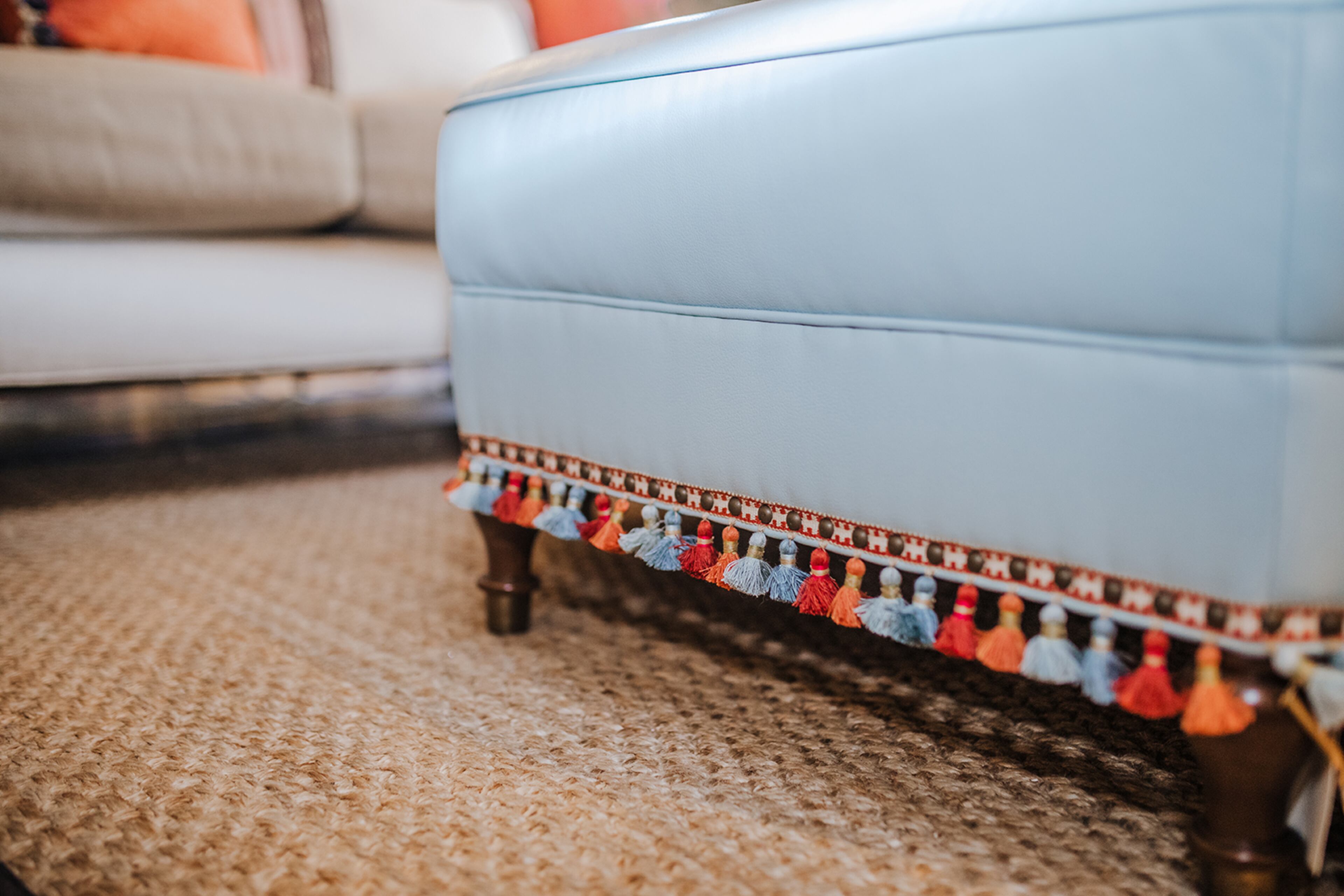 Don’t shy away from mixing in clean lines and bright colors when it tickles your fancy. Handout/TNS