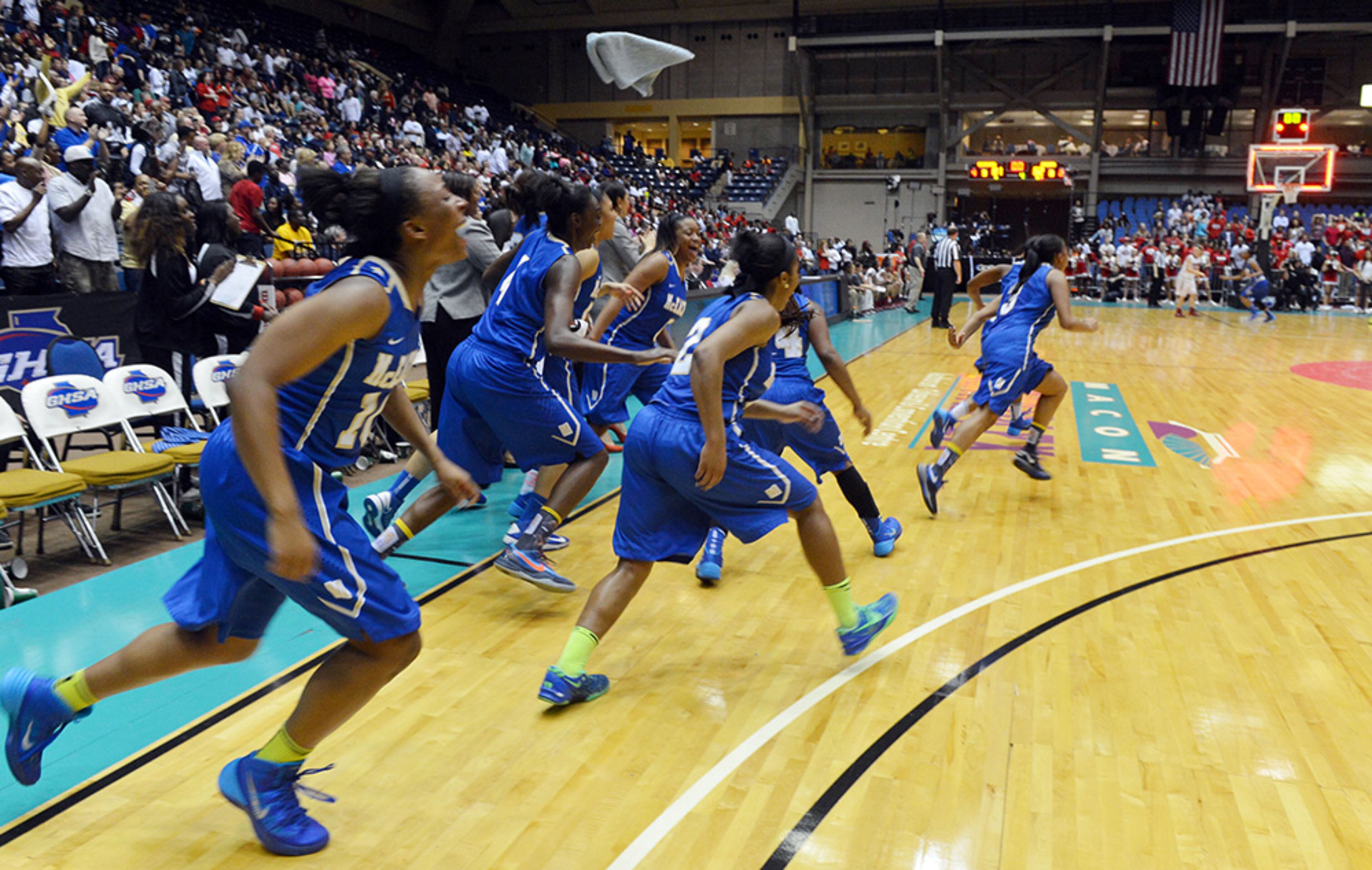 McEachern is the Class AAAAAA girls' reigning champion. (Kent D. Johnson/AJC)
