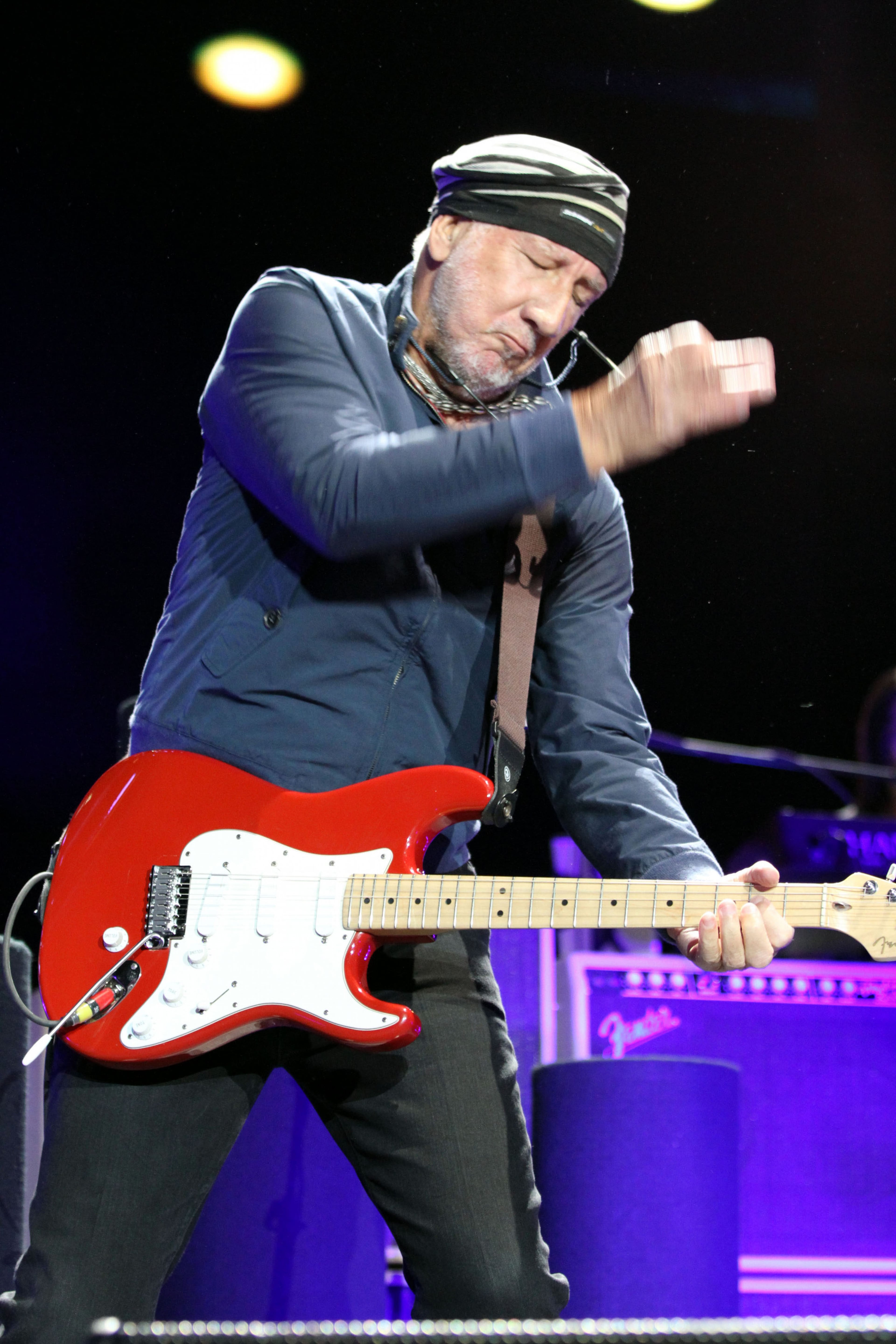 Pete Townshend shreds the guitar on "I Can't Explain." Robb D. Cohen/RobbsPhotos.com