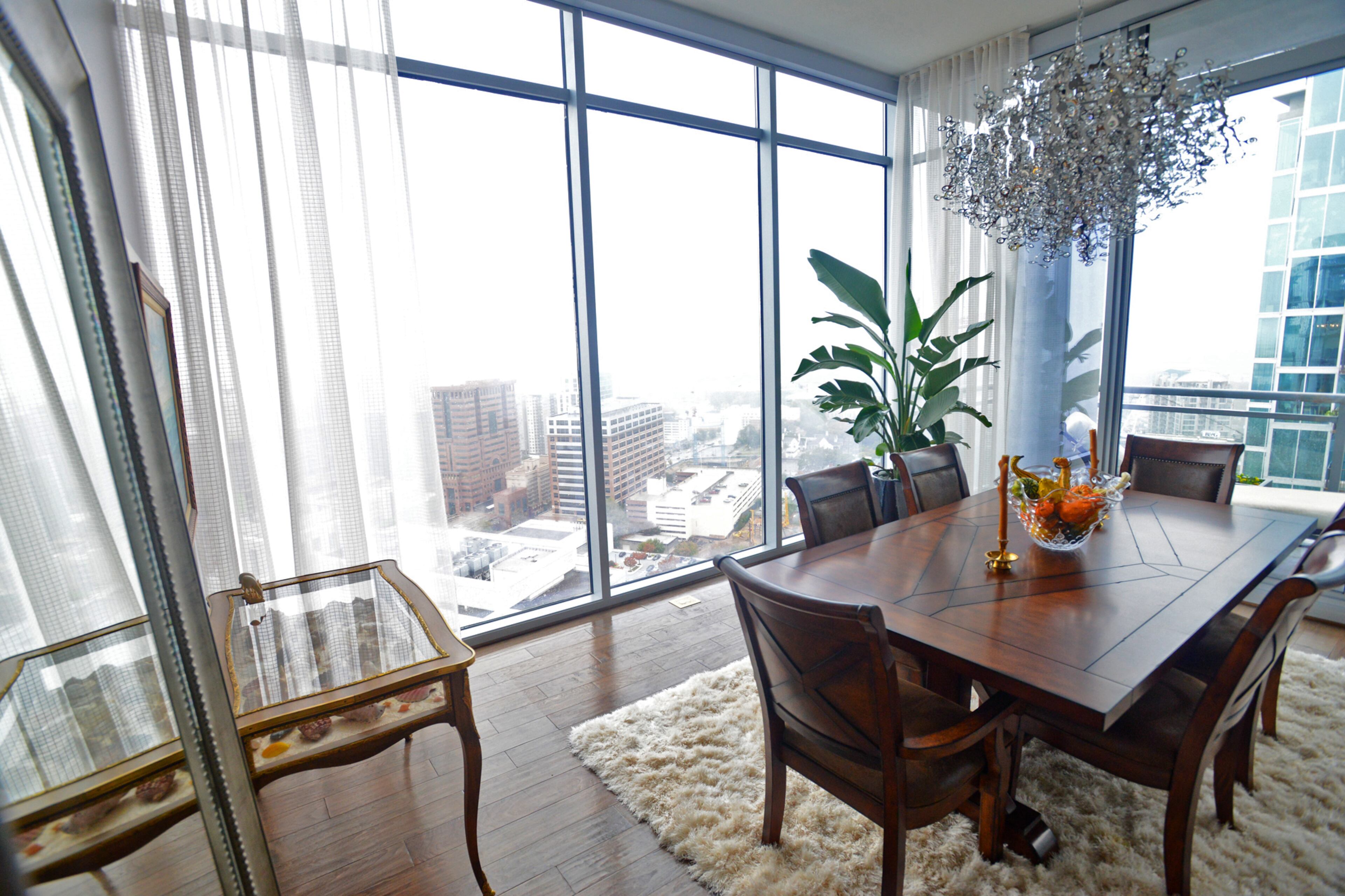One of homeowner Jim Wilson's favorite pieces of furniture in his condo is a small display table in the dining room. It holds an assortment of shells he and his late wife, Sydney, collected while traveling years ago.