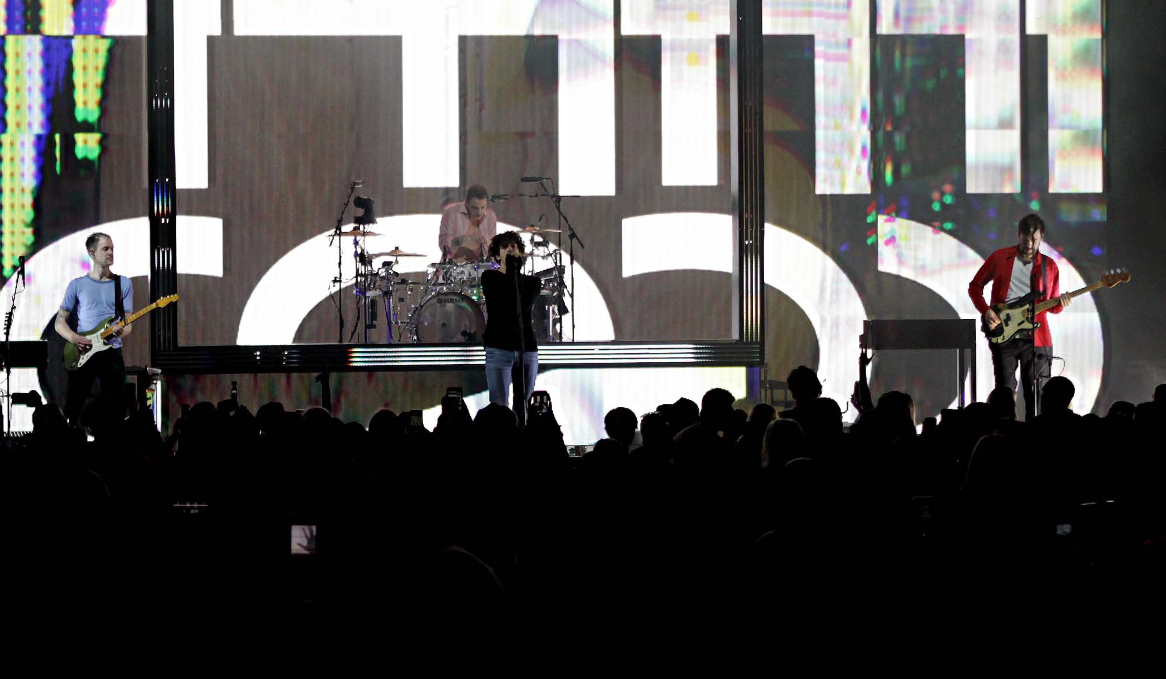 British rock group The 1975 performed at Cadence Bank Amphitheatre at Chastain Park on Saturday, May 18, 2019, in Atlanta. (Photo: Akili-Casundria Ramsess/Eye of Ramsess Media)