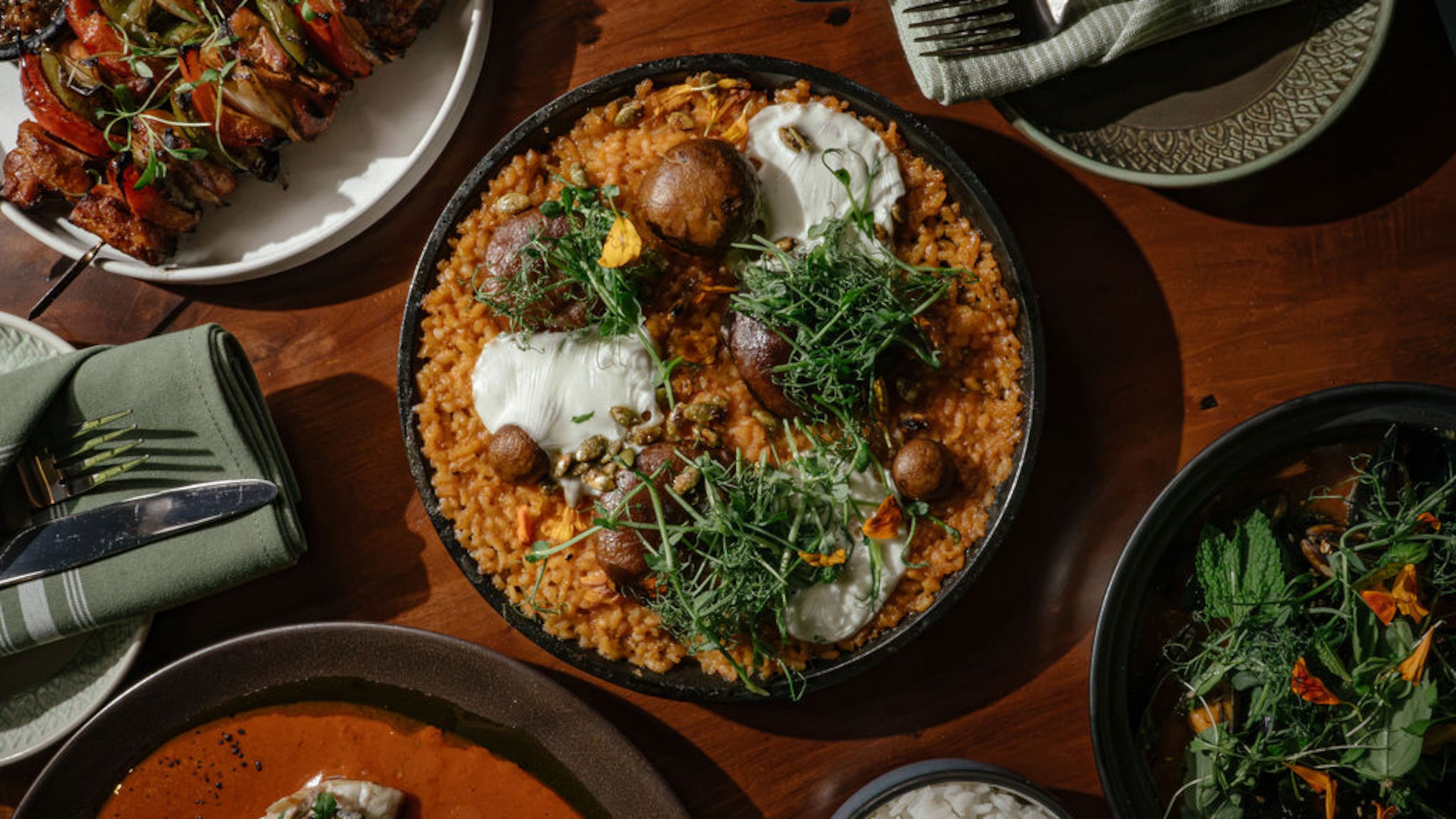 Dishes at the new Botanico Cocina & Social Club in Midtown. (Gabe Arroyo / OUR Creative Agency, courtesy of Botanico Cocina & Social Club)