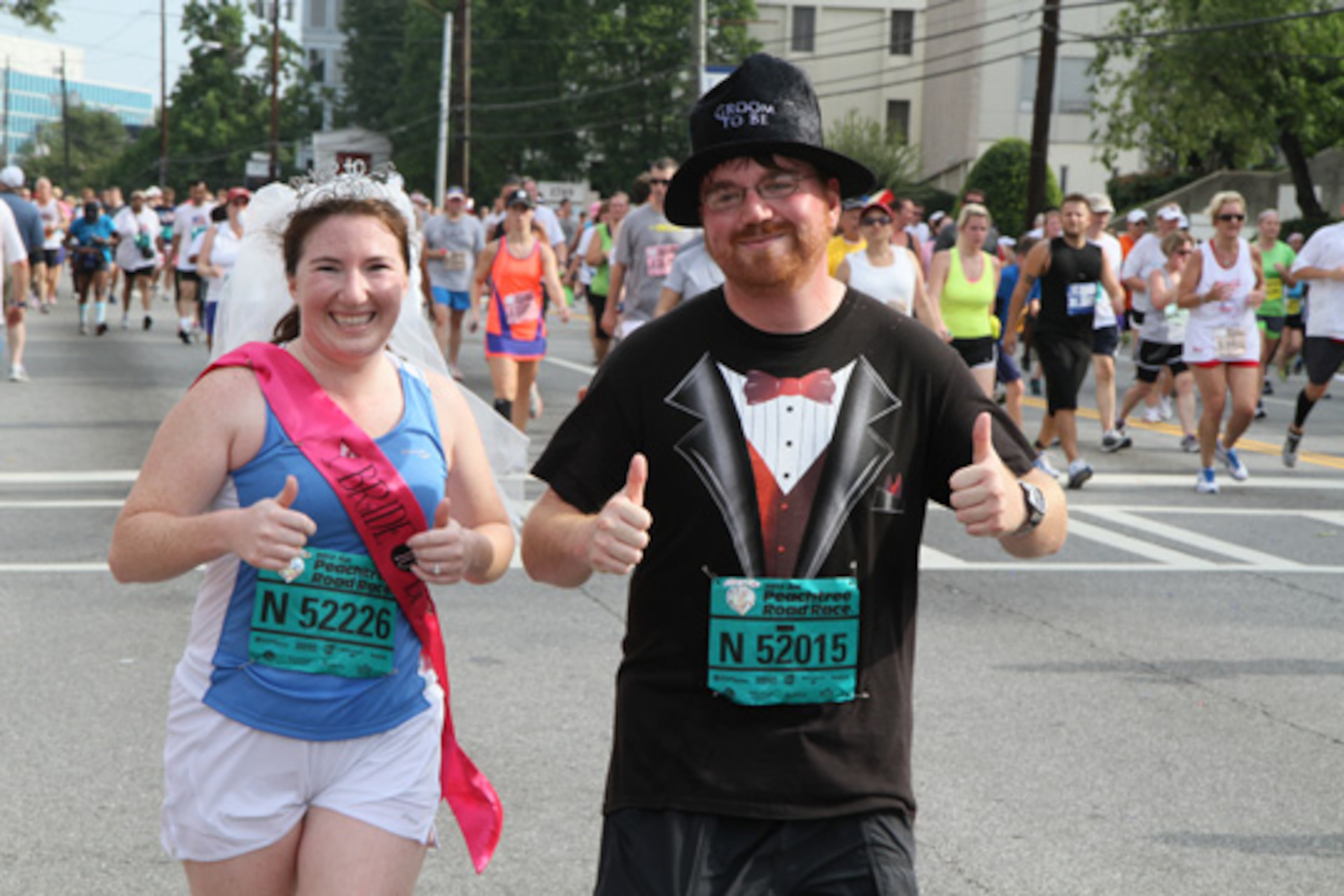 Here are some more photos from the 2012 Atlanta Journal Constitution Peachtree Road Race.
