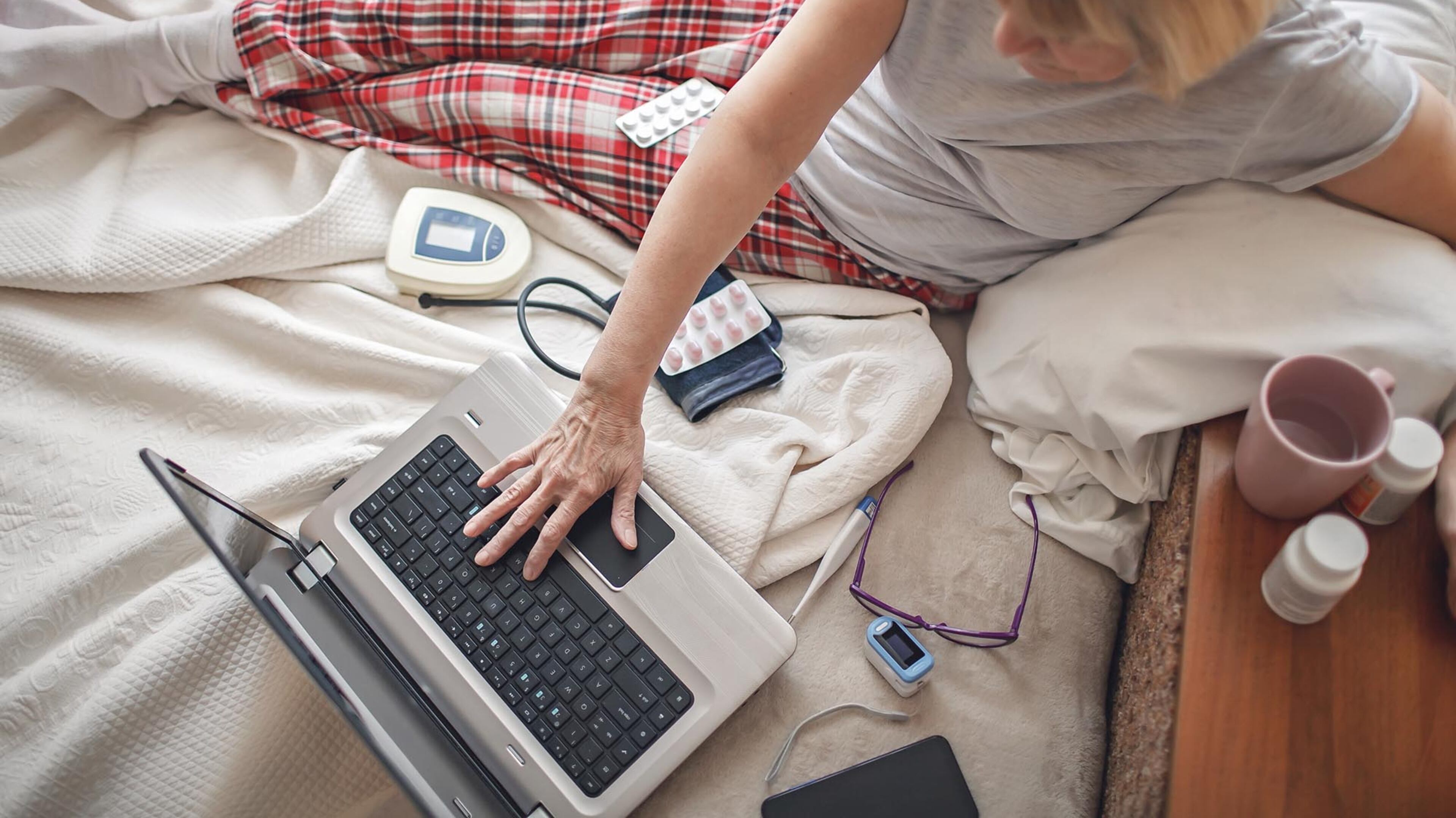 Driven by the pandemic, the use of telehealth services allowed patients to access care during unprecedented times. (Mariia Symchych Navrotska/Dreamstime/TNS)