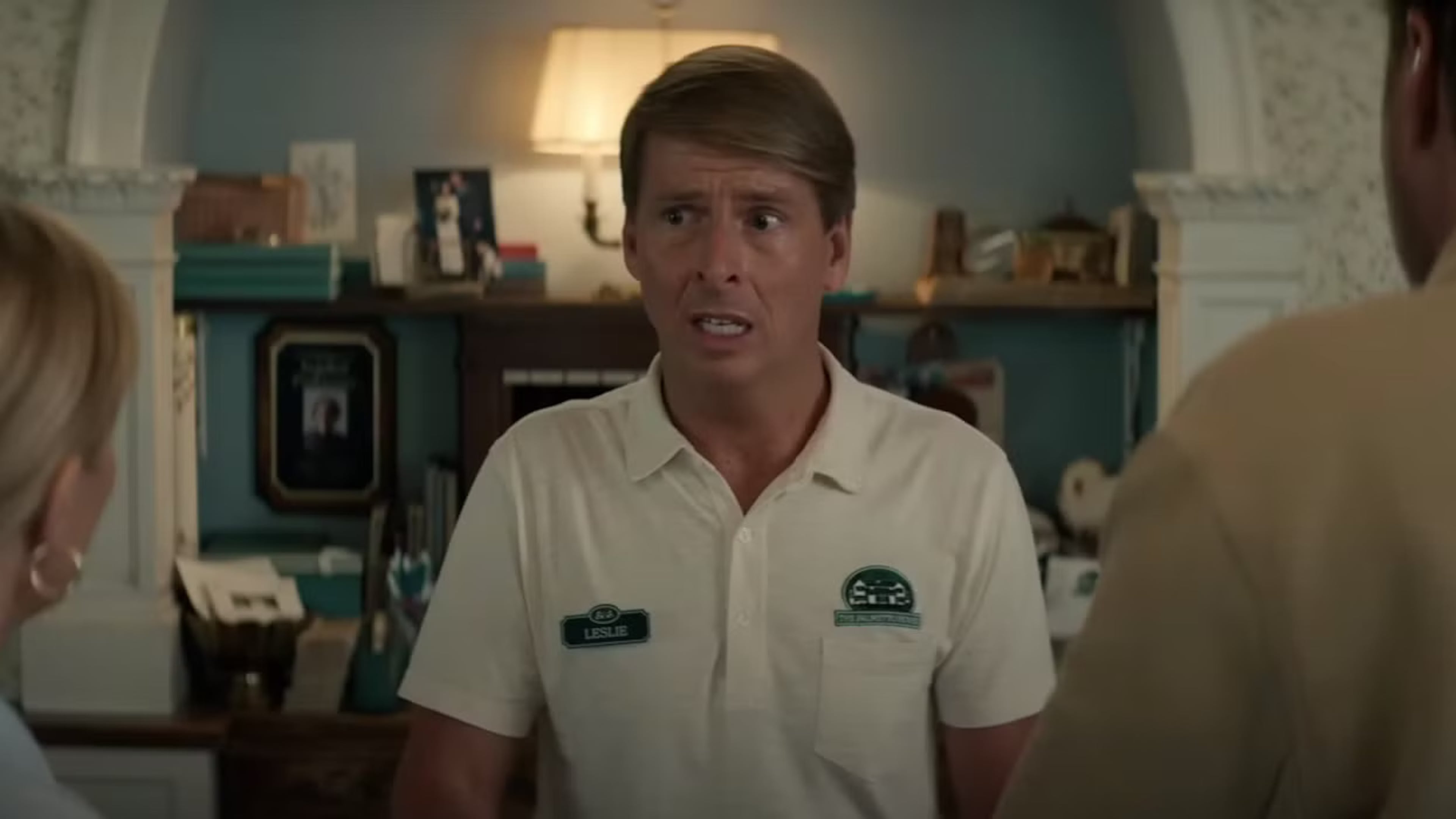Jack McBrayer is in the Amazon comedy "You're Cordially Invited" starring Reese Witherspoon and Will Ferrell. AMAZON PRIME