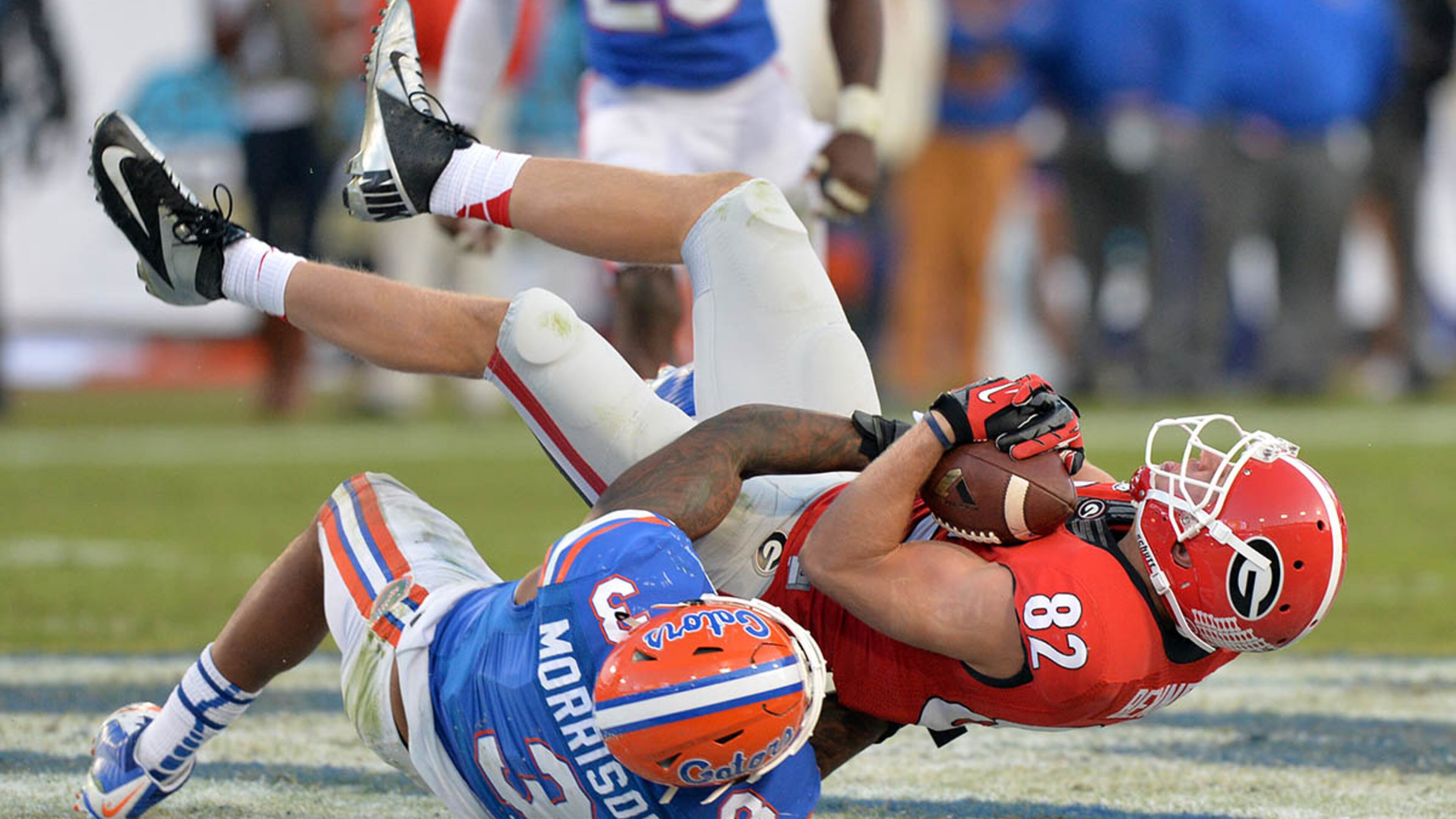 Florida beat Georgia 38-20 last year. Can the Bulldogs conjure enough mojo on Halloween to avenge that loss? BRANT SANDERLIN / BSANDERLIN@AJC.COM