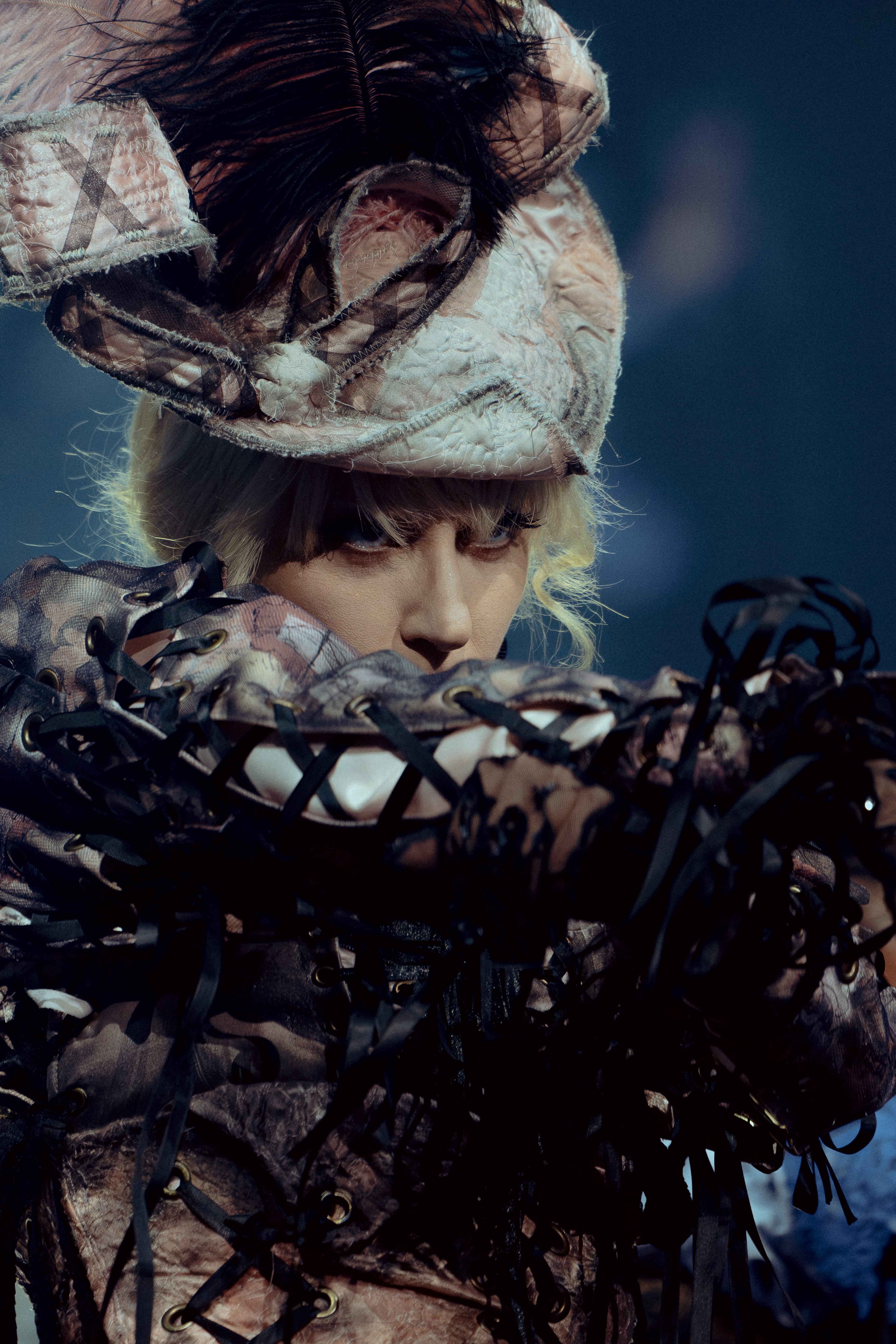 Lady Gaga last performed in Atlanta in 2022. During her return Wednesday, she sang roughly 30 songs on the first night of her two-night stint at State Farm Arena. (Courtesy of Nicko Guihal)