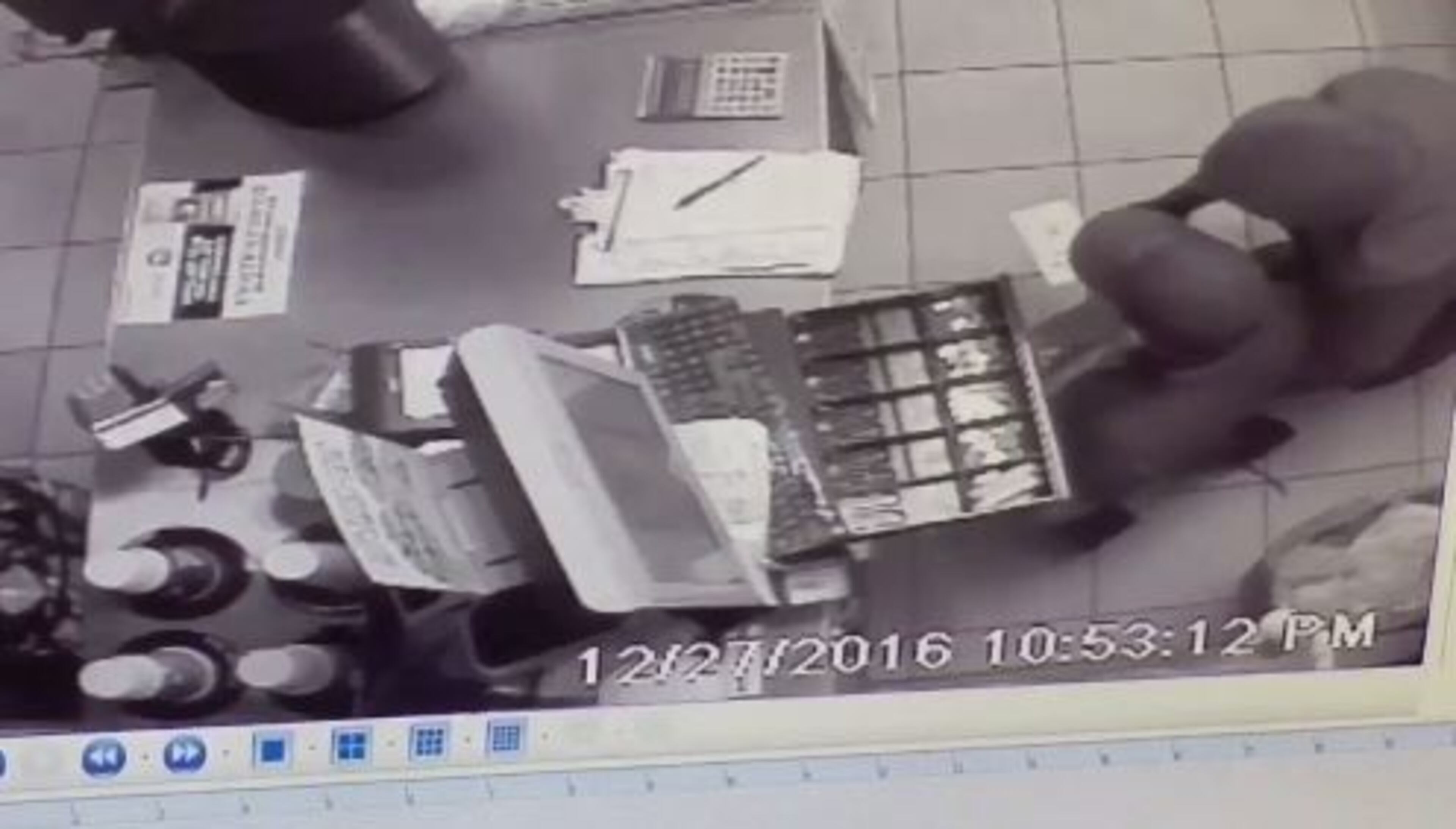 Police are searching for a man they say robbed a Subway. (Credit: Channel 2 Action News)