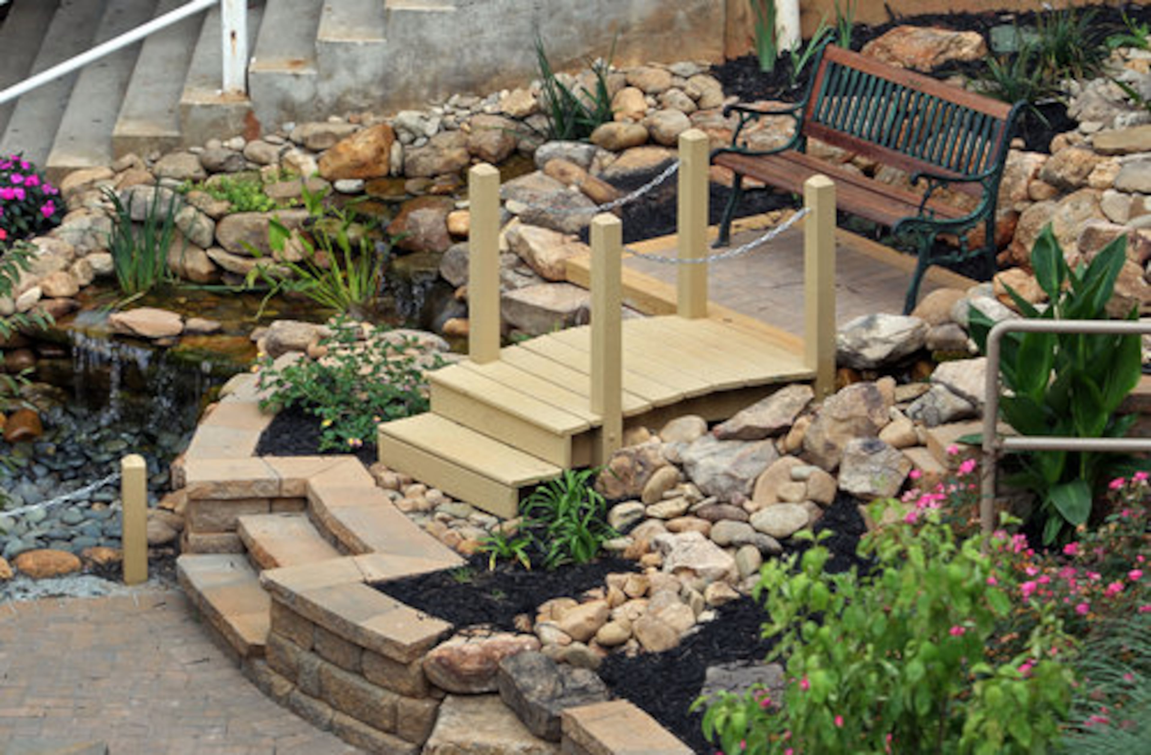 Before the project was completed, children used to litter the area with juice boxes and pencils, said Andrew Trowers, whose classroom was next door to Dewar's.