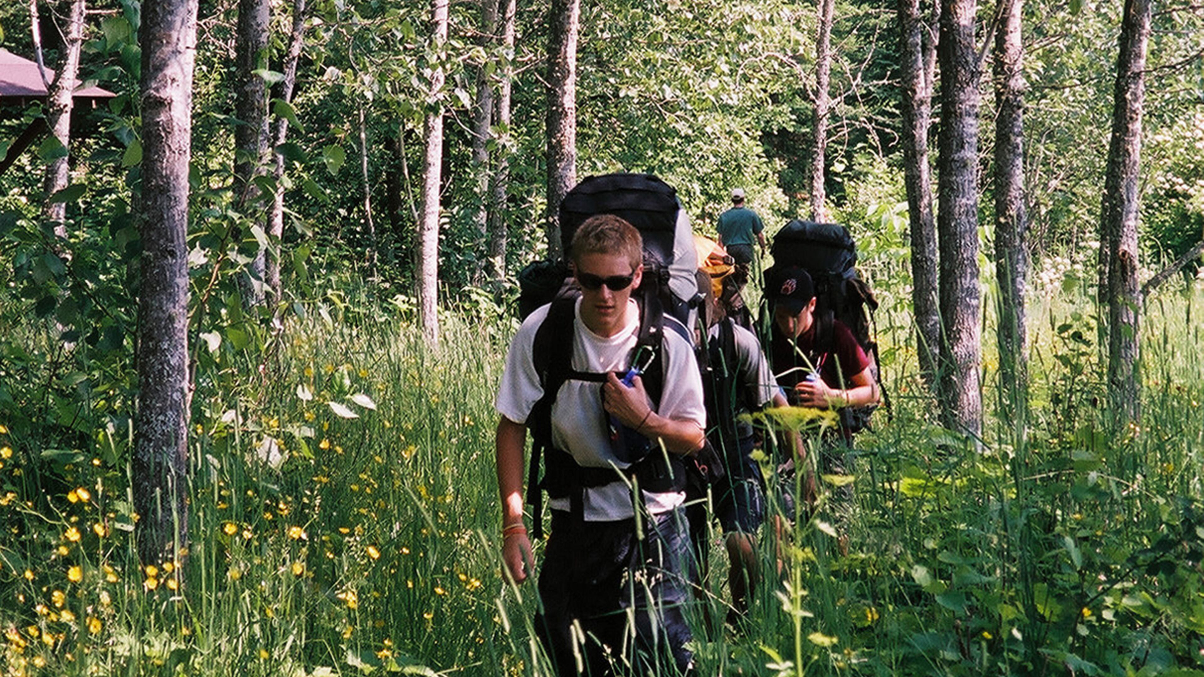 Backpacking is the main means of getting around in the federally designated wilderness that is Isle Royale National Park. The park has 165 miles of trails. (Bob Downing/Akron Beacon Journal/TNS)