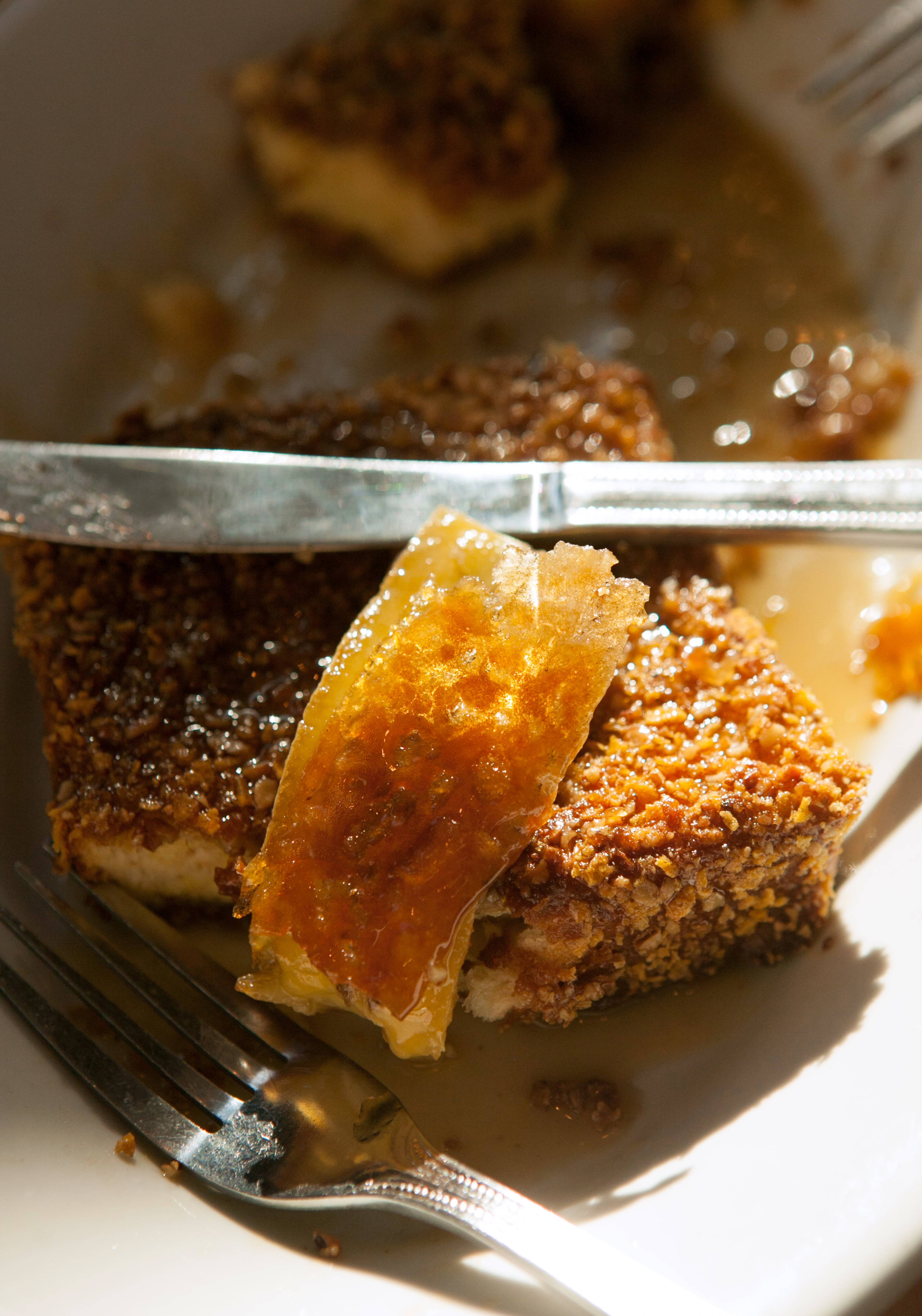 Chef Todd Ginsberg's Pecan-Crusted French Toast with Roasted Bananas, Spiced Butter and Maple Syrup (styling by Chef Todd Ginsberg) (Photography by Renee Brock/Special)
